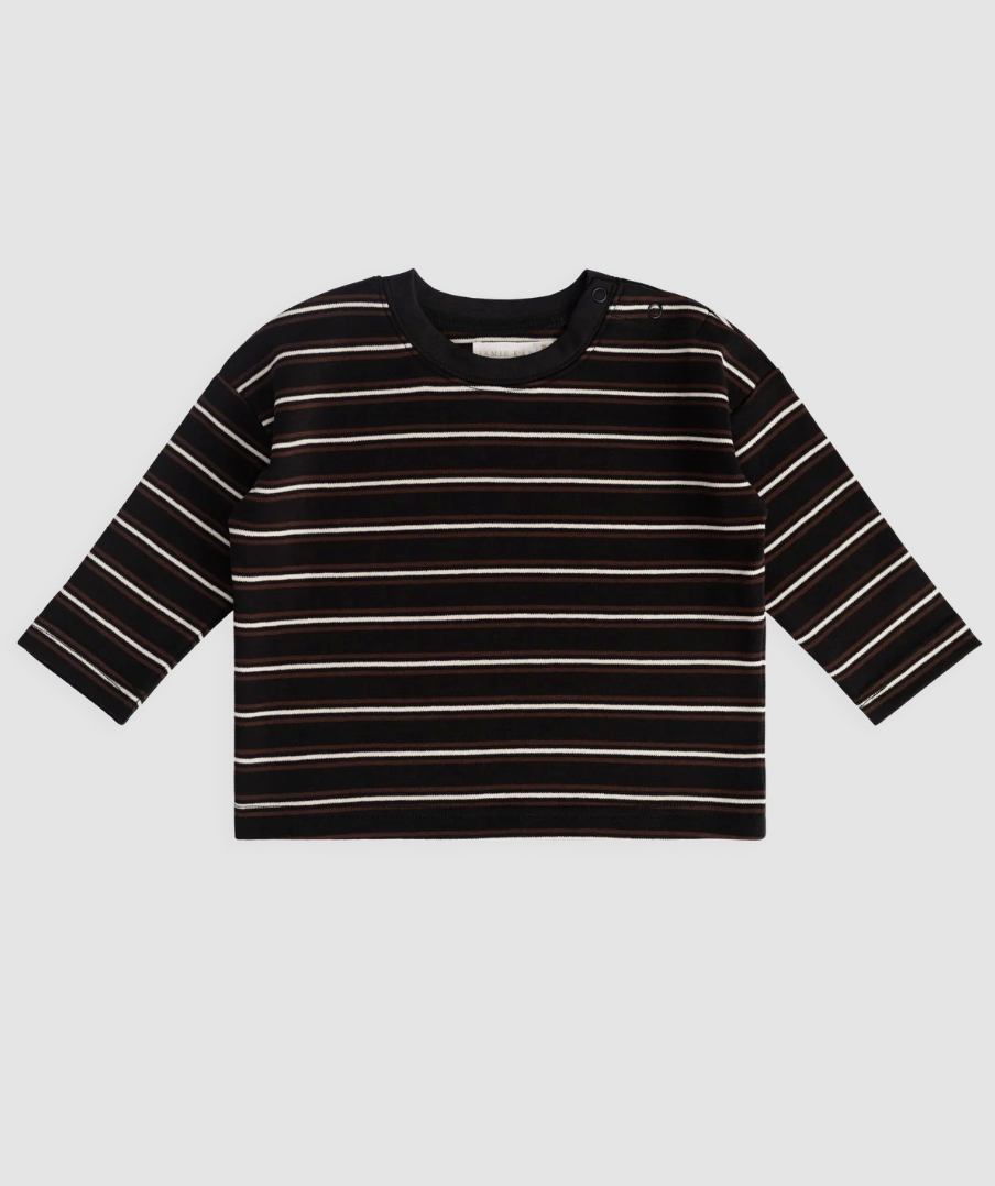 Jamie Kay Edward Long Sleeve Top - Courtside Stripe