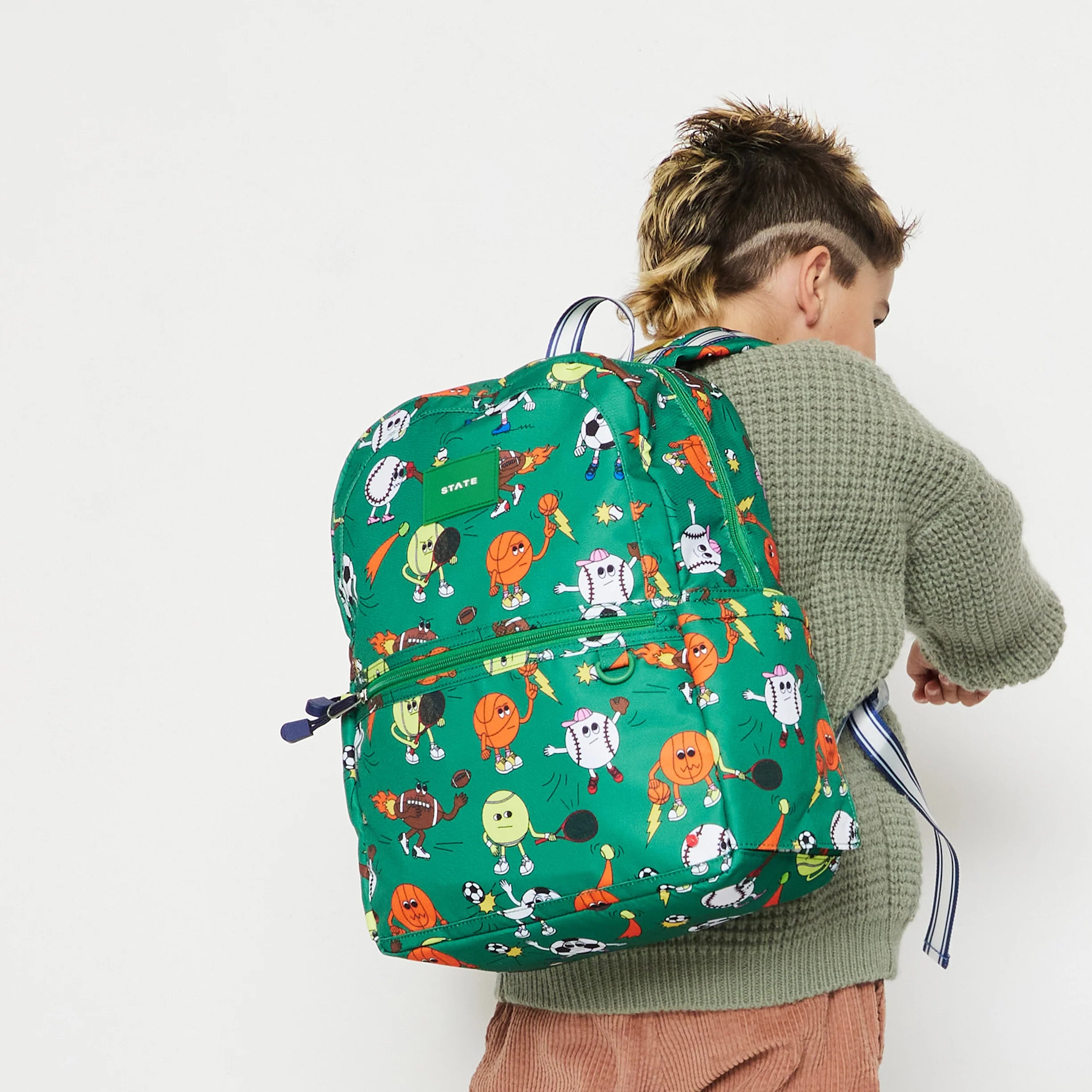 State Bags Kane Backpack - Sports Balls