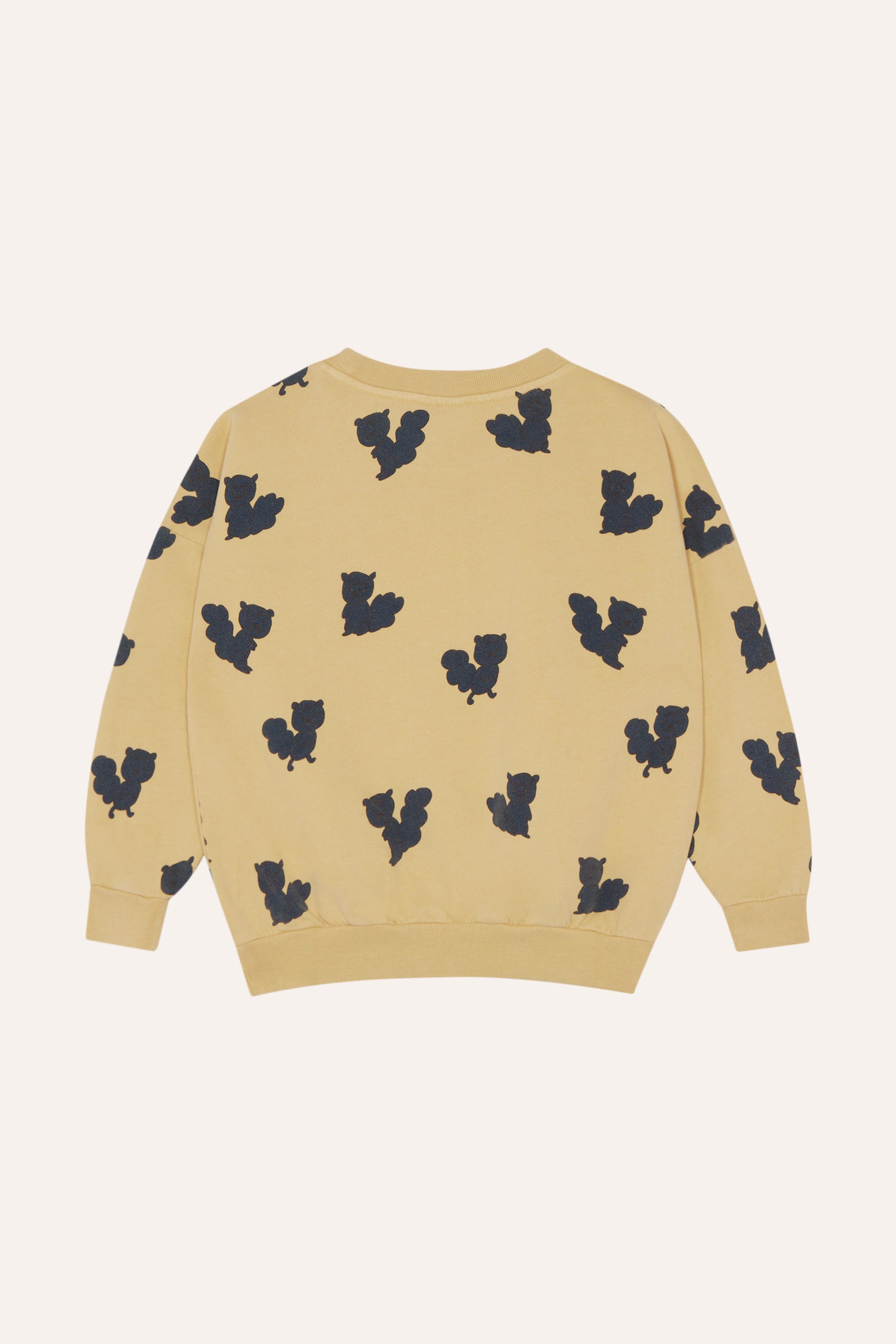 The Campamento Blue Squirrels Sweatshirt - Yellow