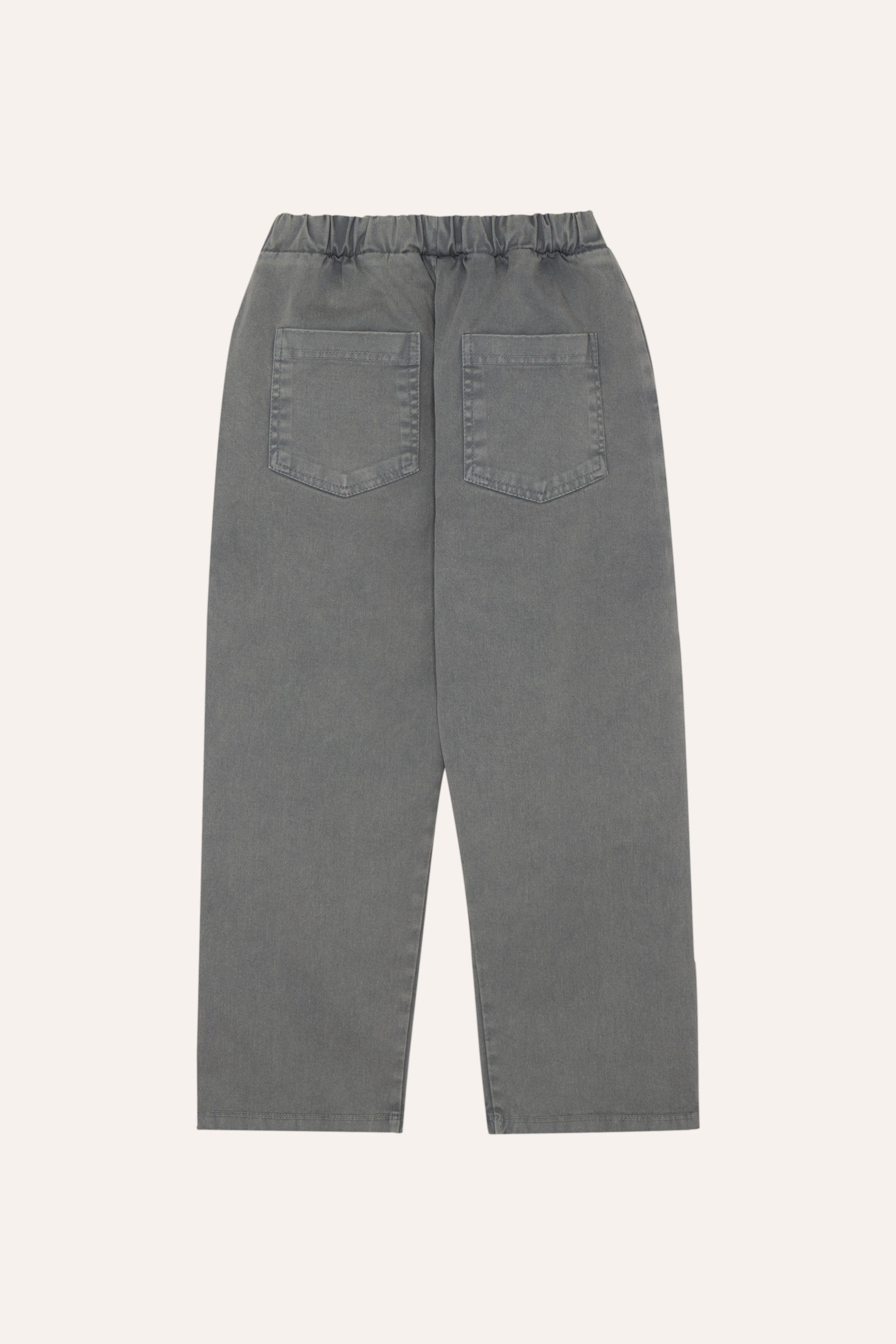 The Campamento Light Grey Denim Trousers - Grey