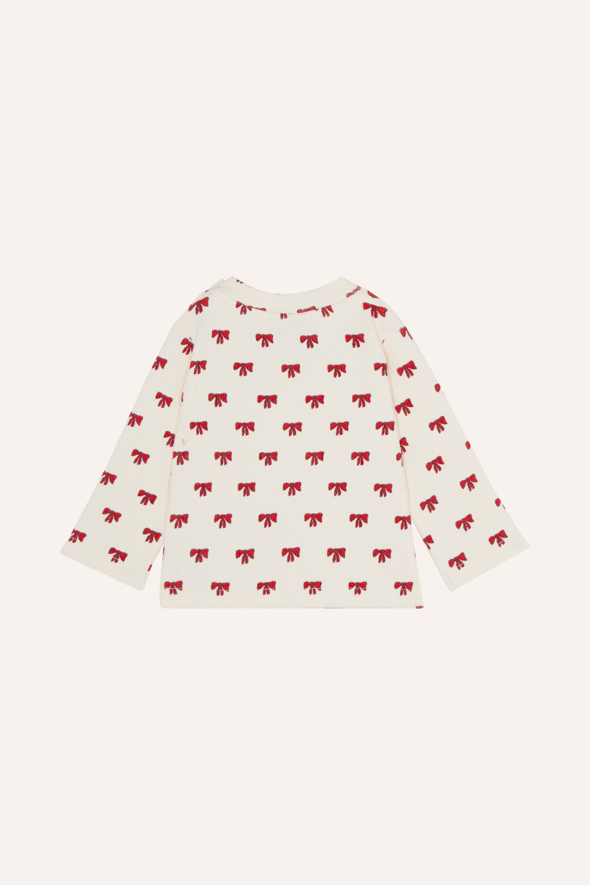 The Campamento Red Bows Baby T-shirt - Red Bows