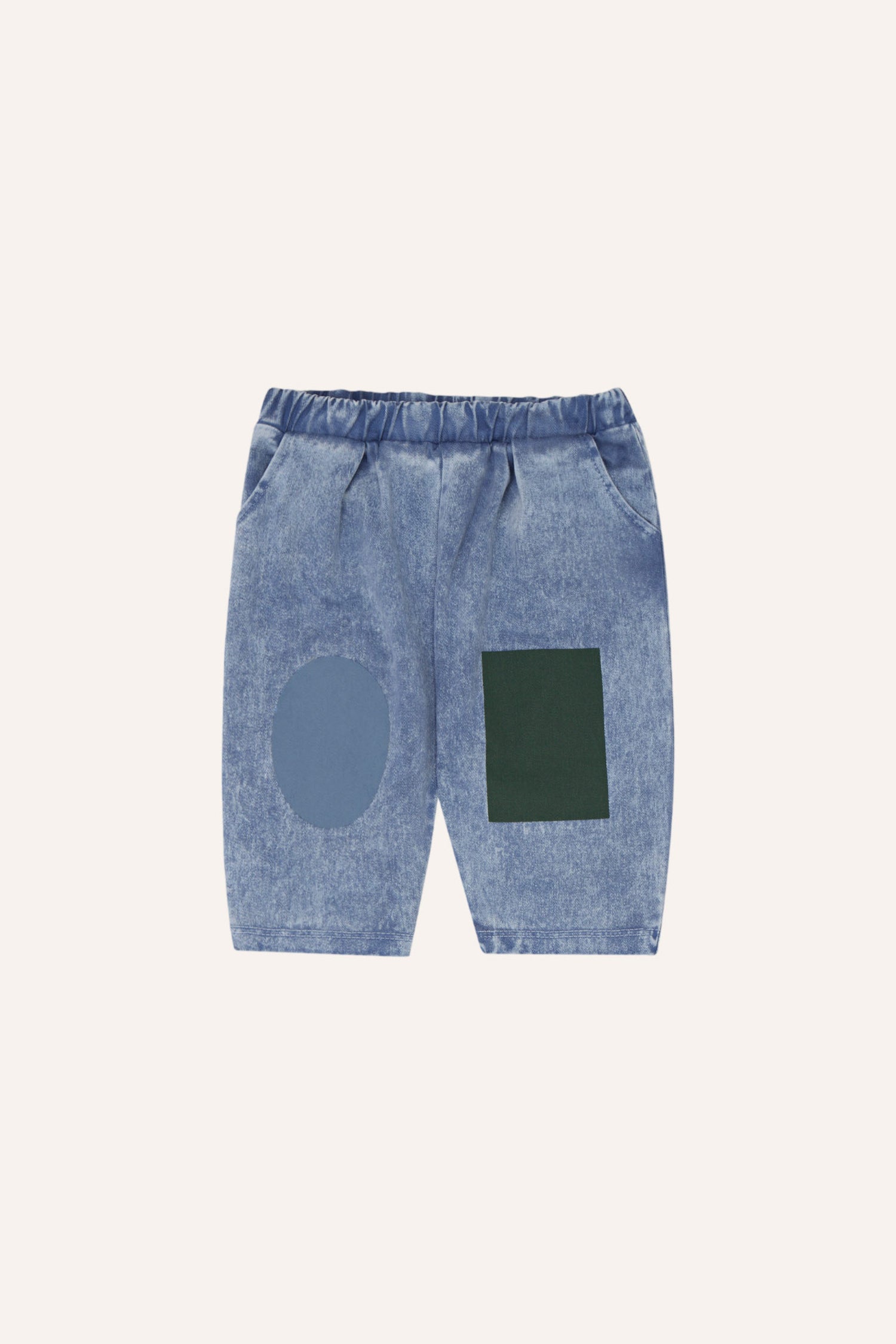 The Campamento Blue Denim Baby Trousers - Blue