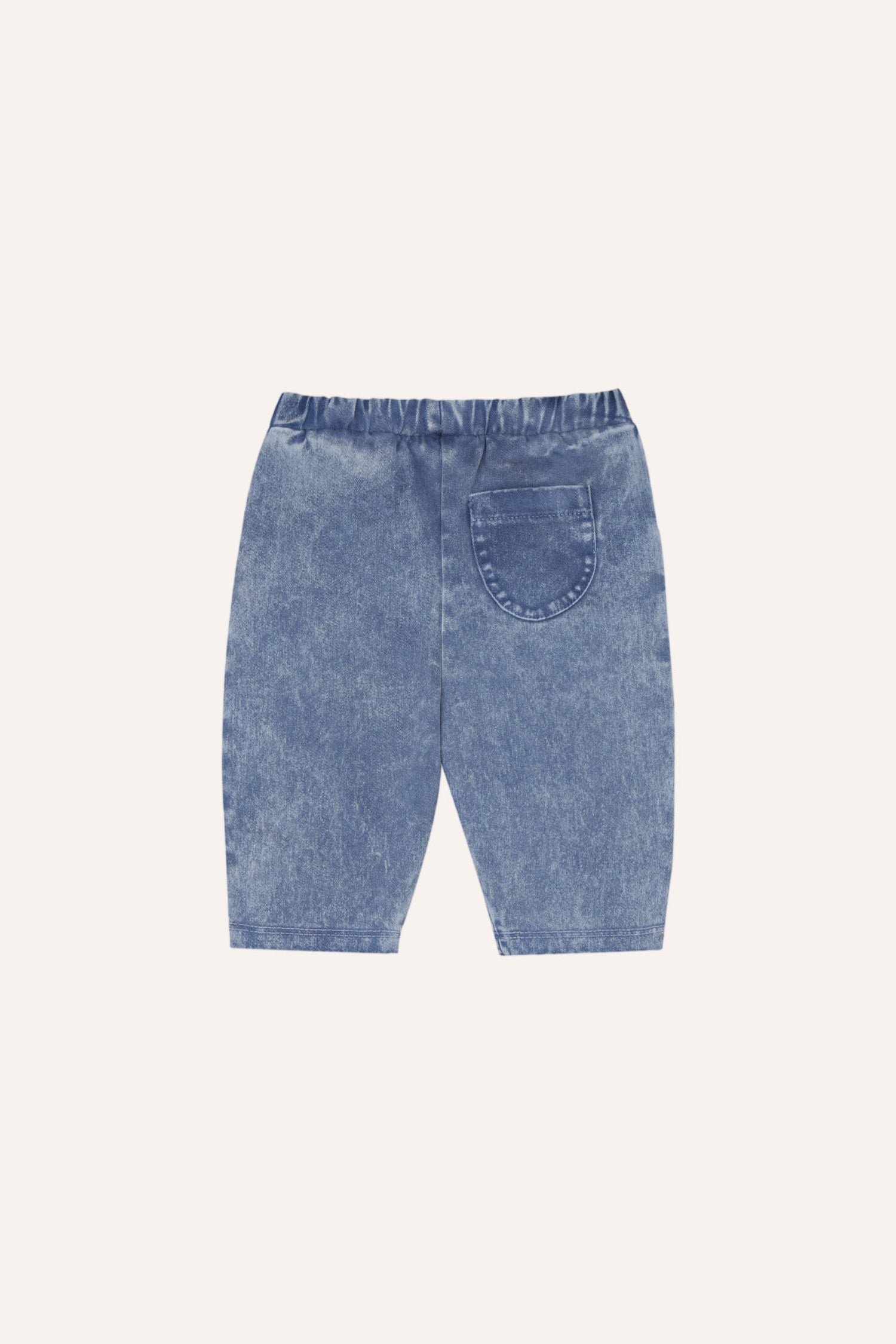 The Campamento Blue Denim Baby Trousers - Blue