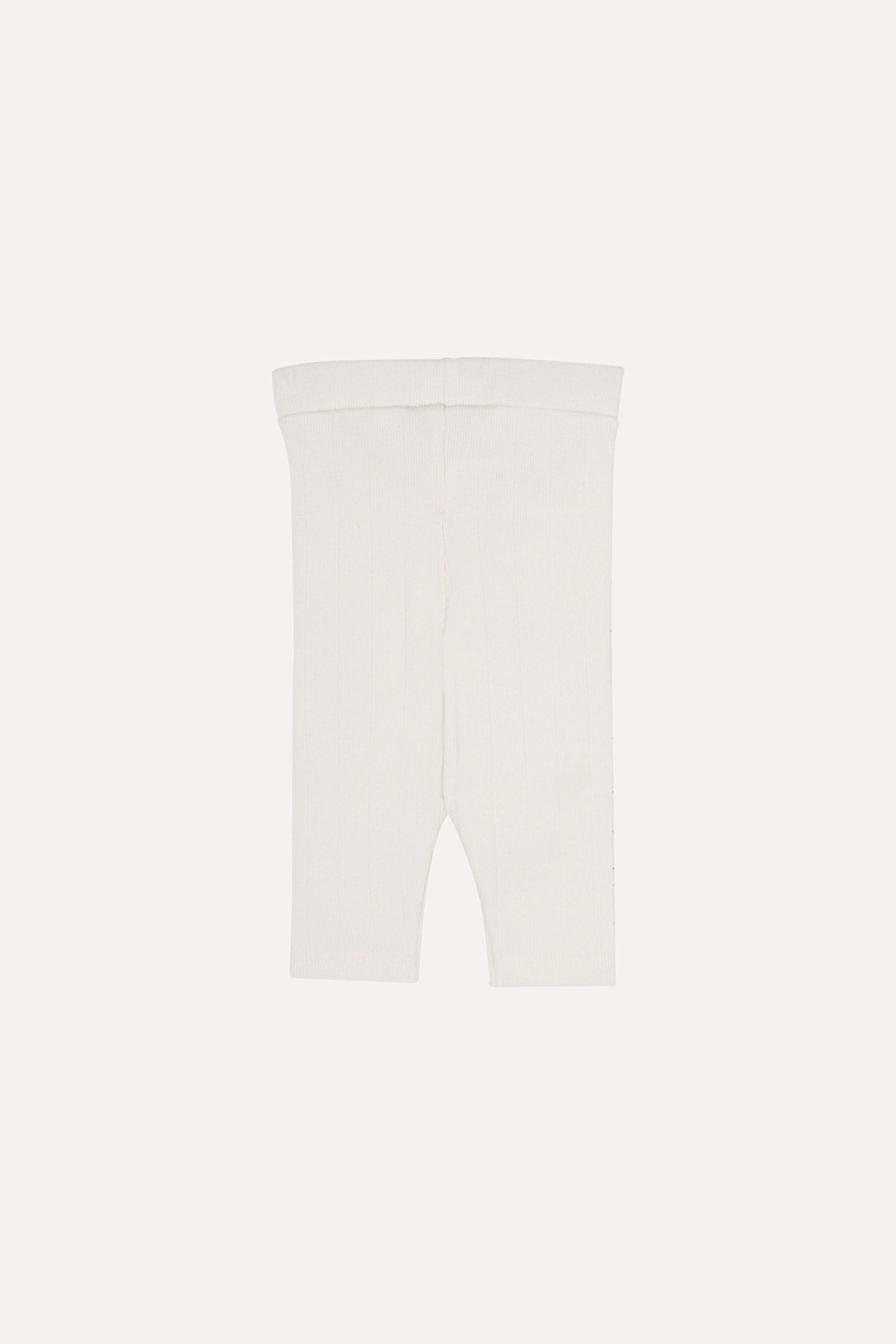 The Campamento Ecru Baby Leggings - Ecru
