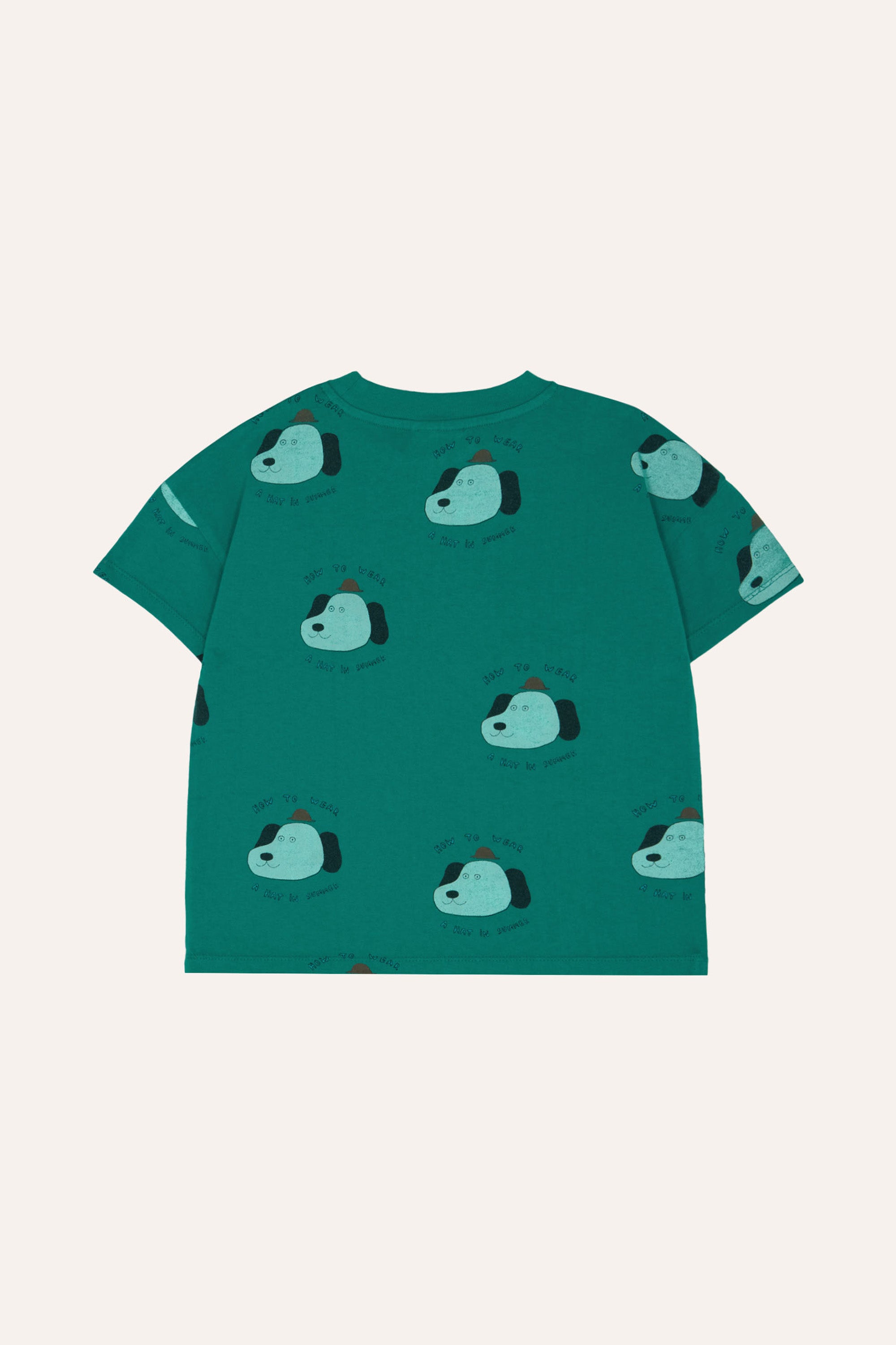 The Campamento Dogs Allover Kids T-Shirt - Green