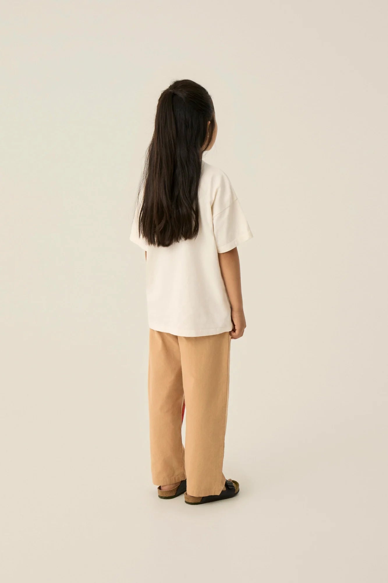 The Campamento Phone Oversized T-shirt - Ecru
