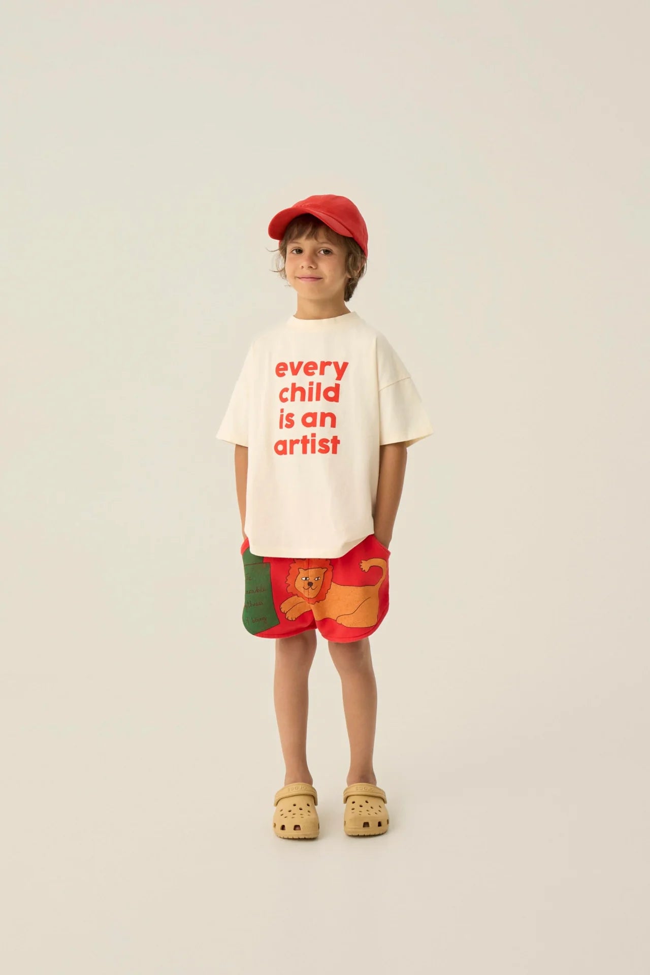 The Campamento Artist Oversized T-shirt - Ecru