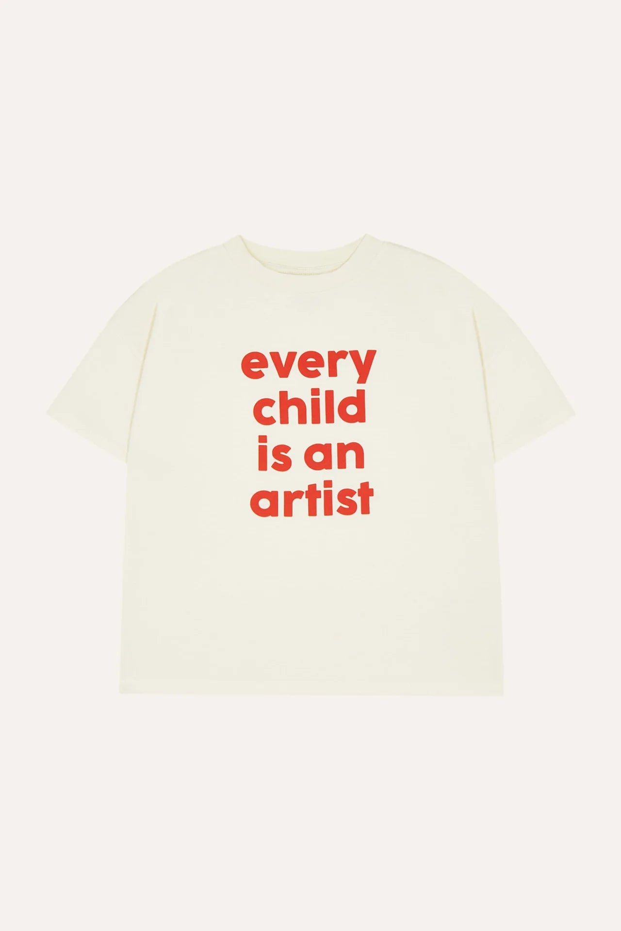The Campamento Artist Oversized T-shirt - Ecru