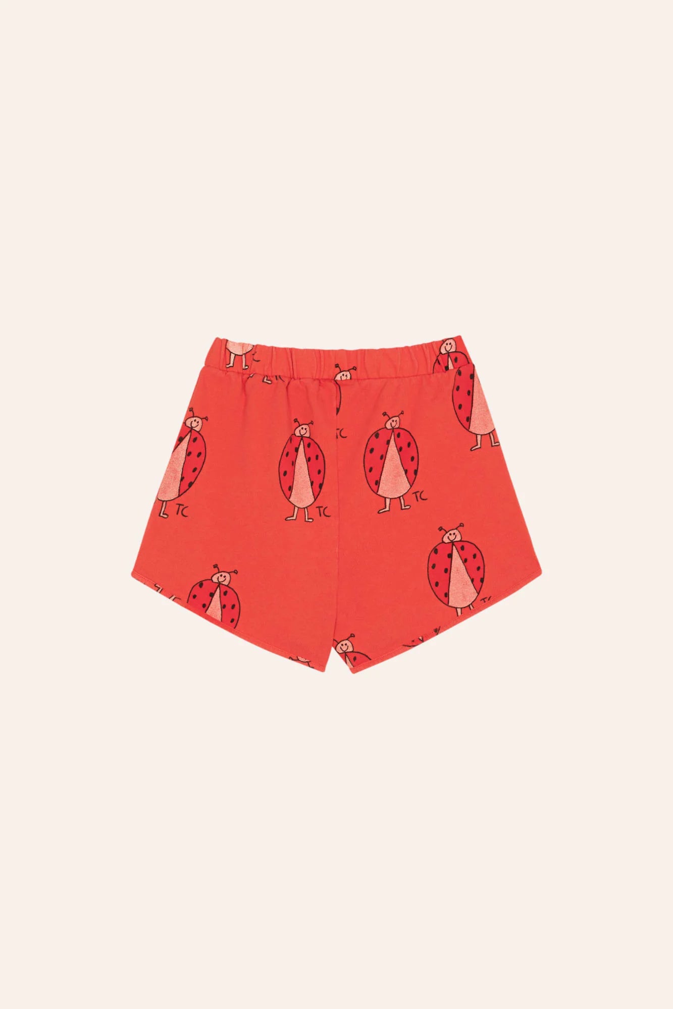 The Campamento Ladybug Allover Shorts - Red