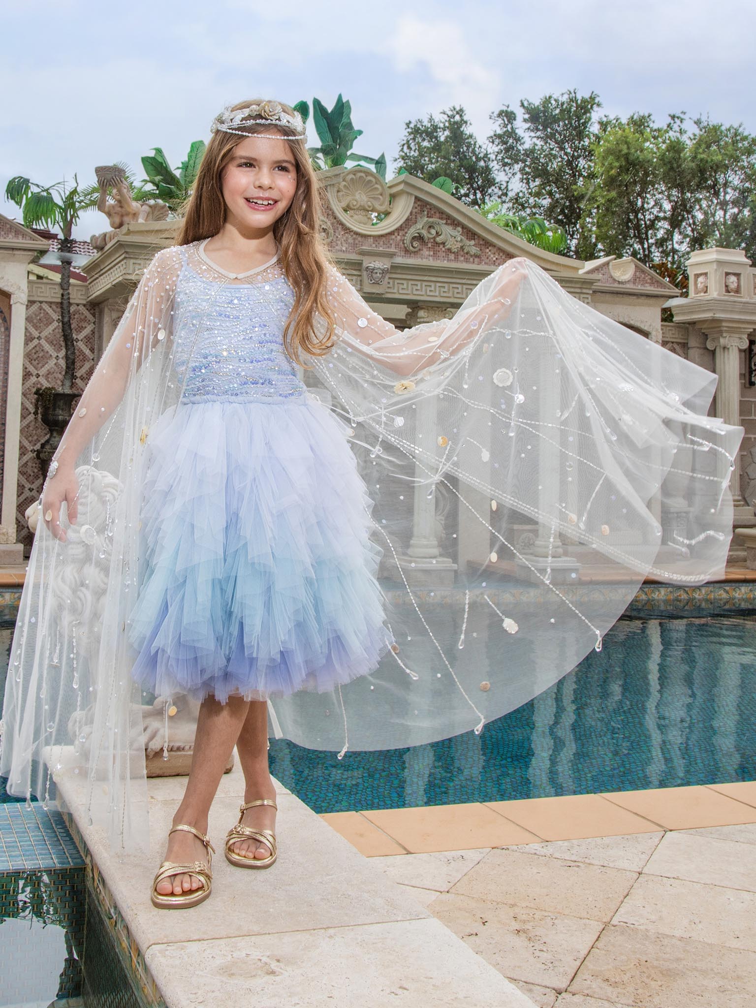 Tutu Du Monde Azure Mirage Tutu Dress - Whitsunday Mix