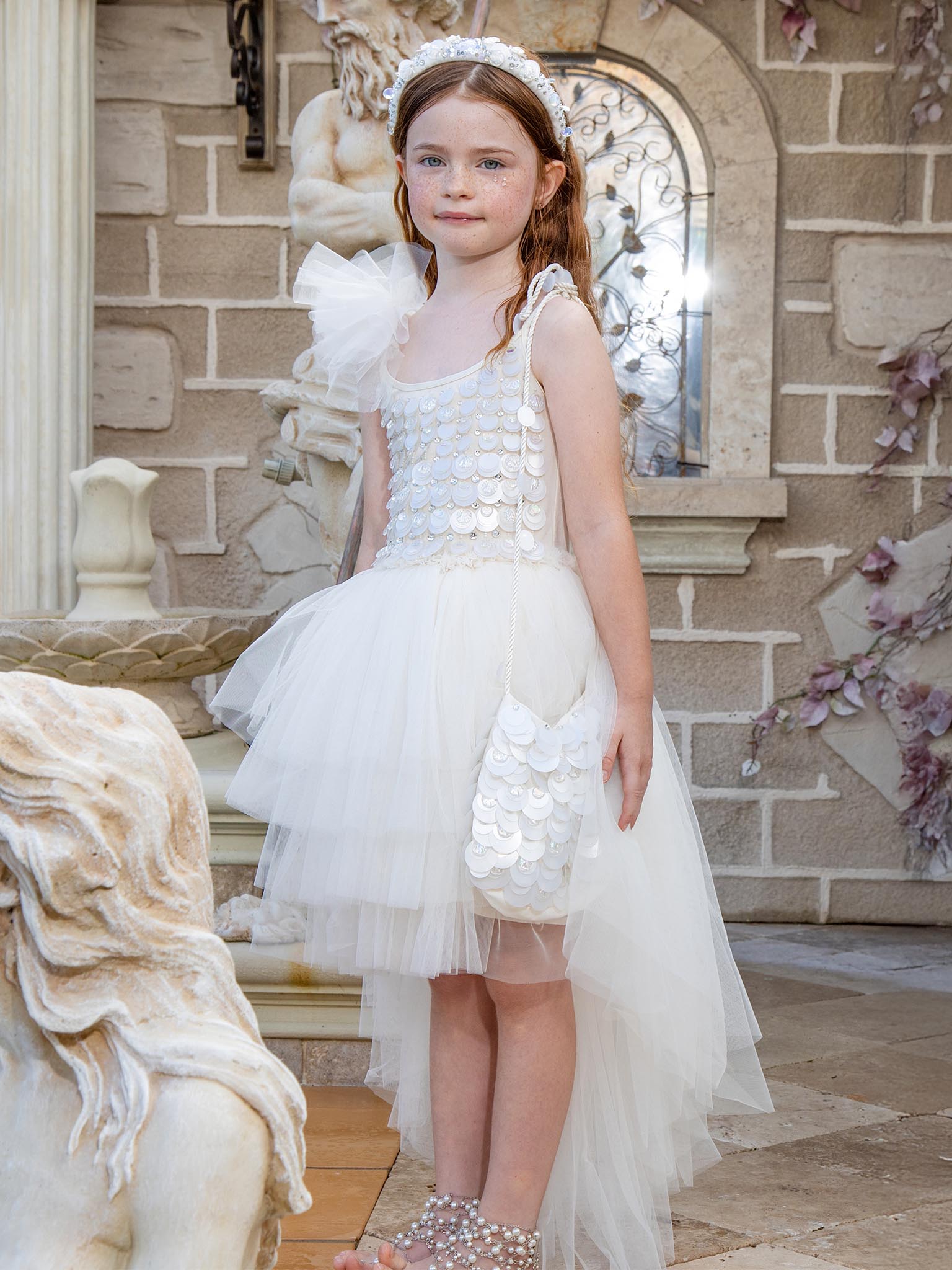 Tutu Du Monde Pearlescent Treasure Tutu Dress - Arctic Cotton