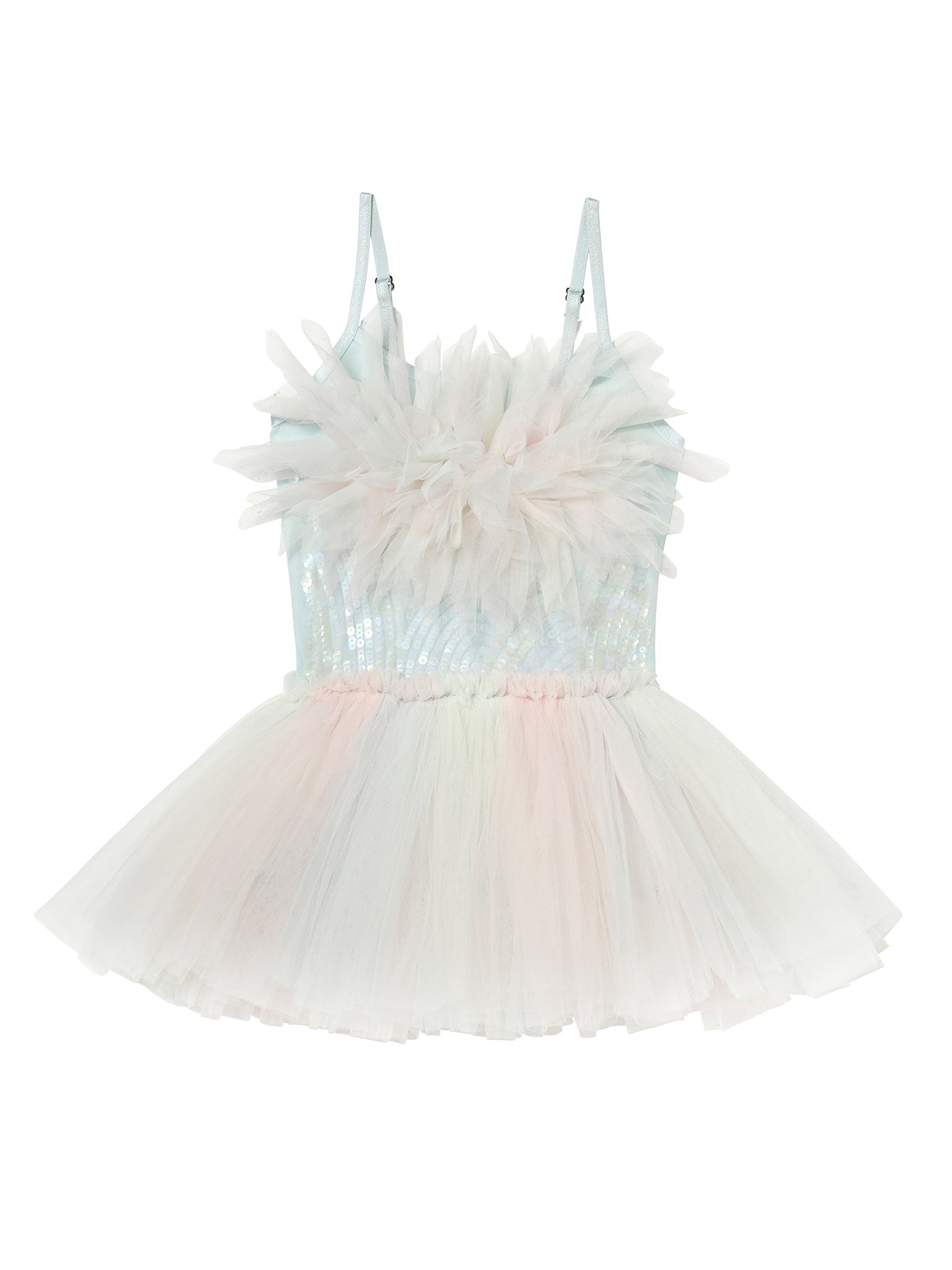 Tutu Du Monde Bebe Crescent Moon Tutu Dress - Diamond Blue Mix