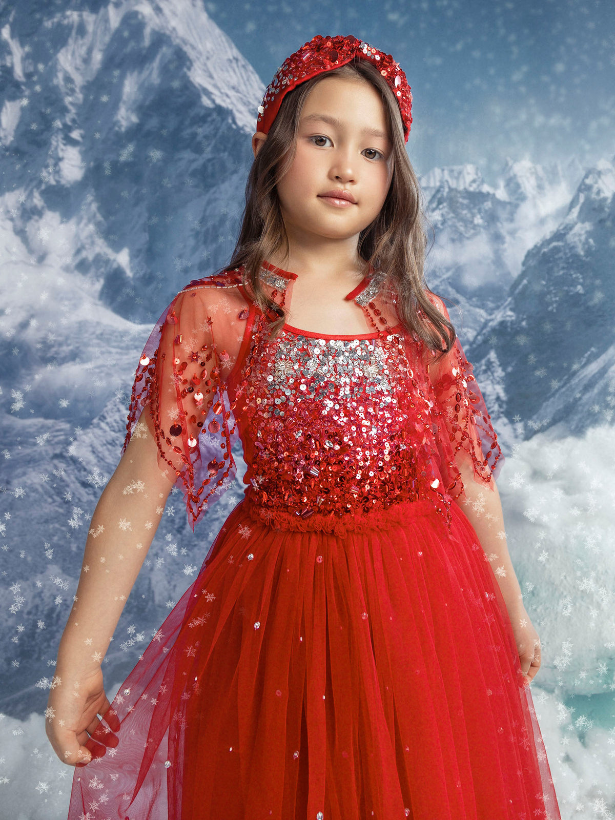 Tutu Du Monde Winter Waltz Tutu Dress - Red Velvet