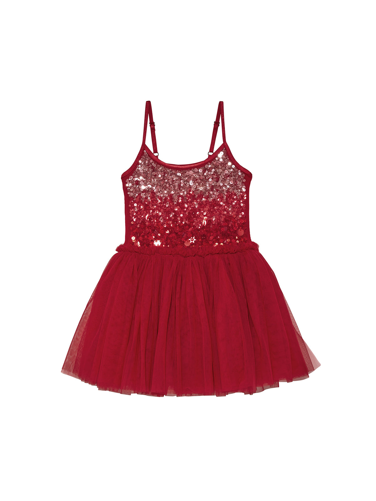 Tutu Du Monde Bebe Winter Waltz Tutu Dress - Red Velvet