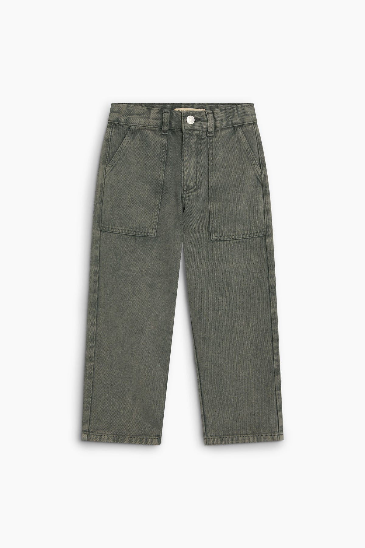 The New Society TNS Denim Baggy Pant - Tea Leaf