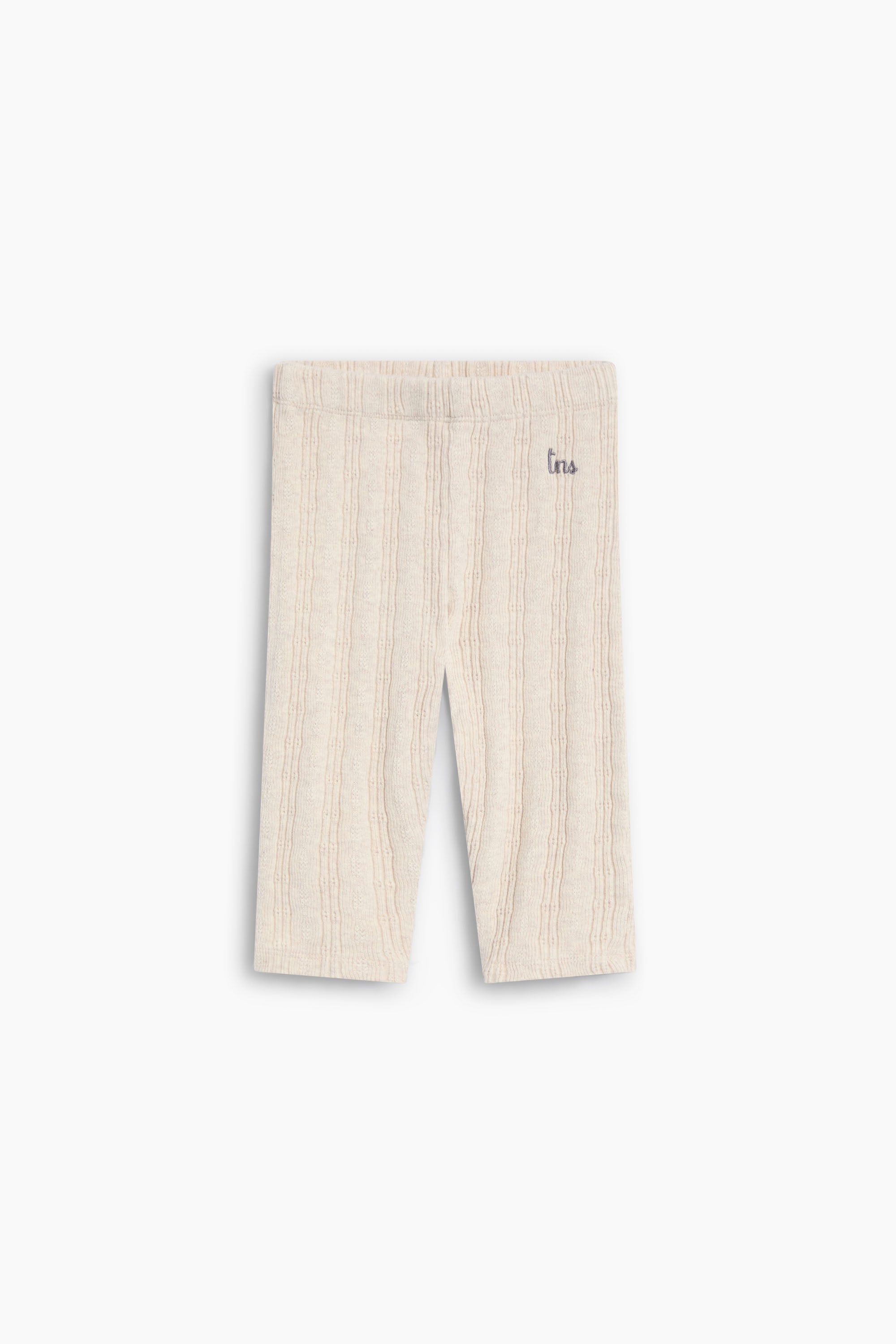 The New Society TNS Logo Baby Legging Special - Whisper White Melange
