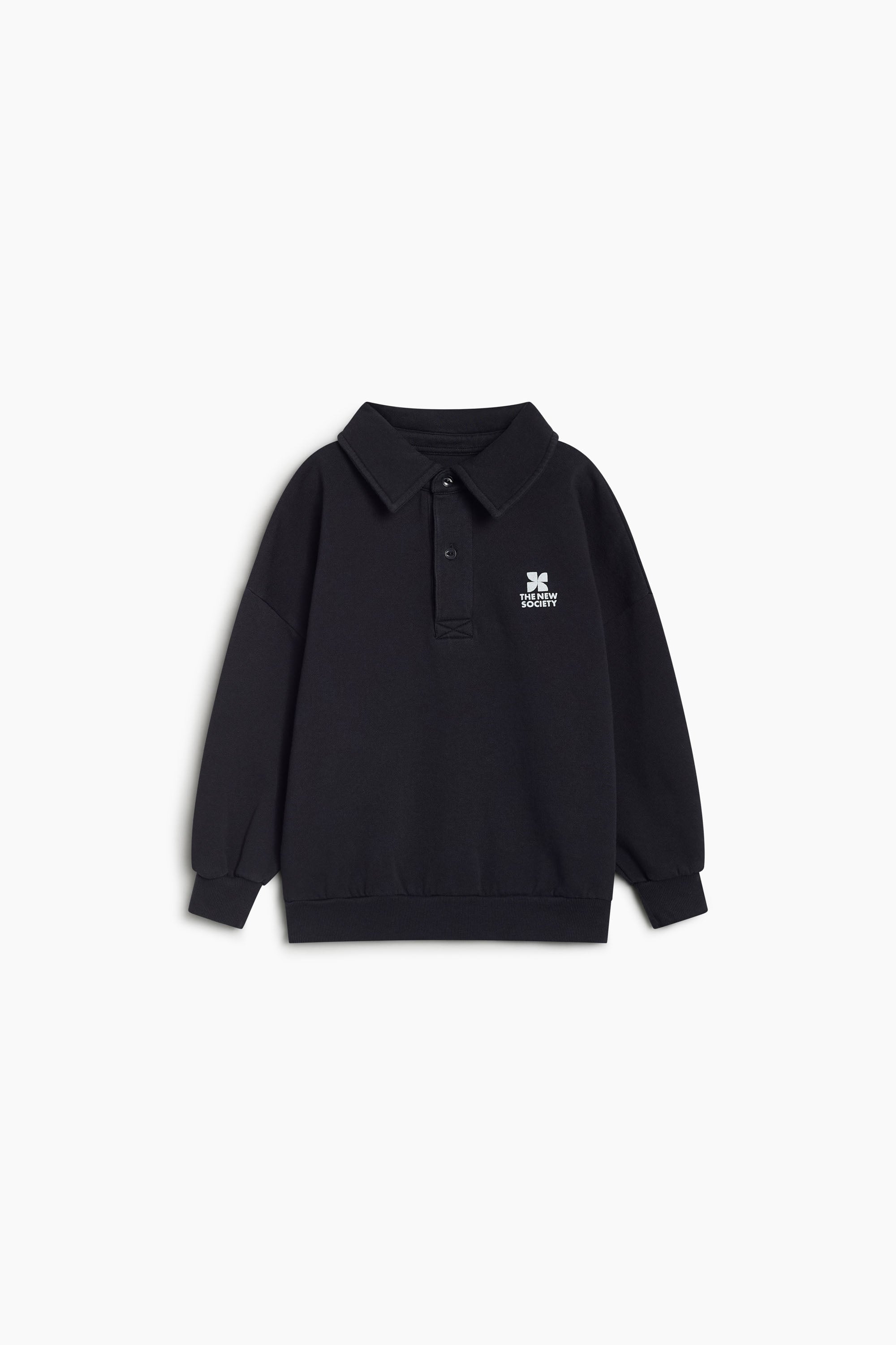 The New Society Logo Polo - Forged Iron