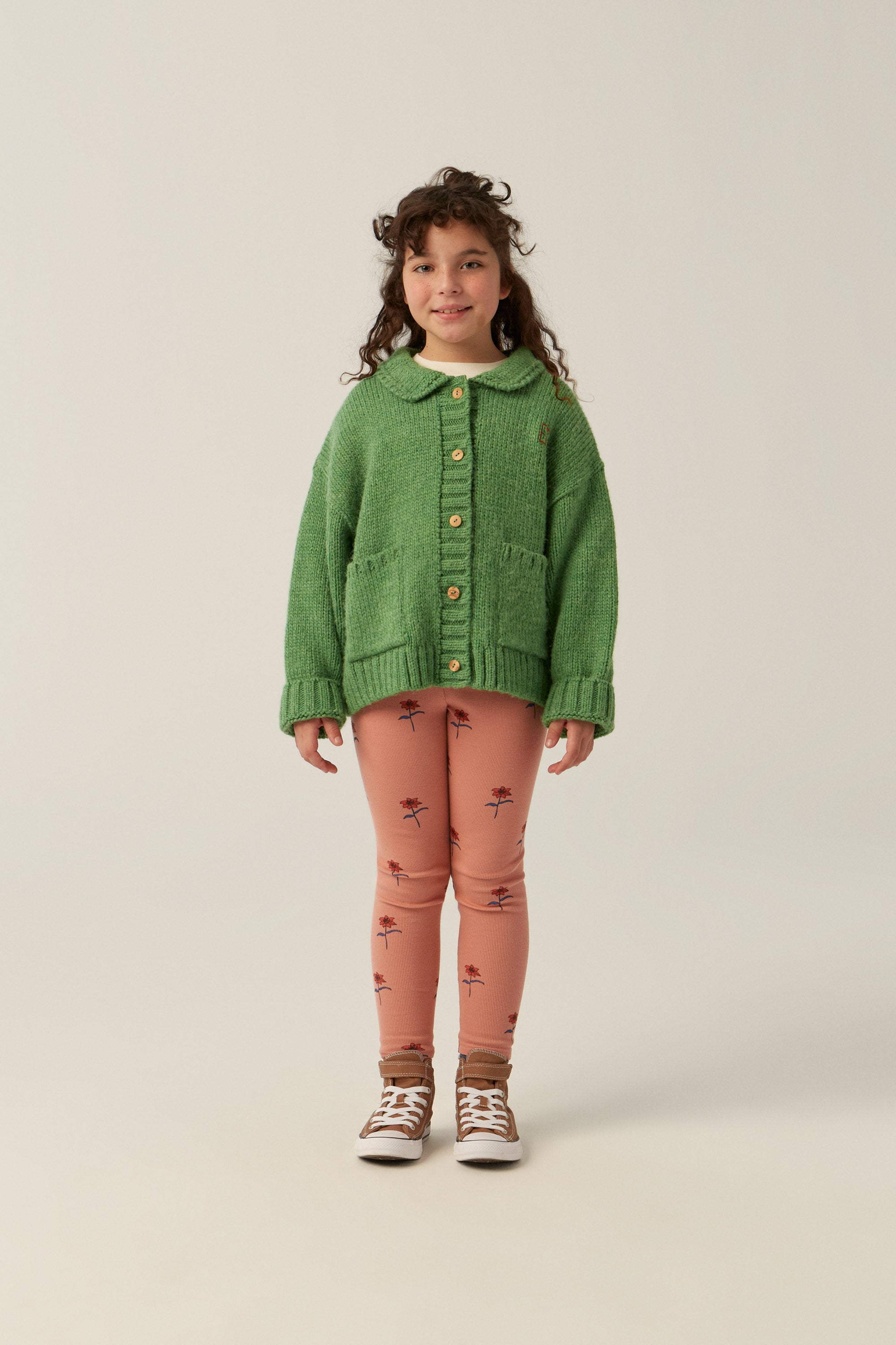 The Campamento Flowers Pink Leggings - Pink