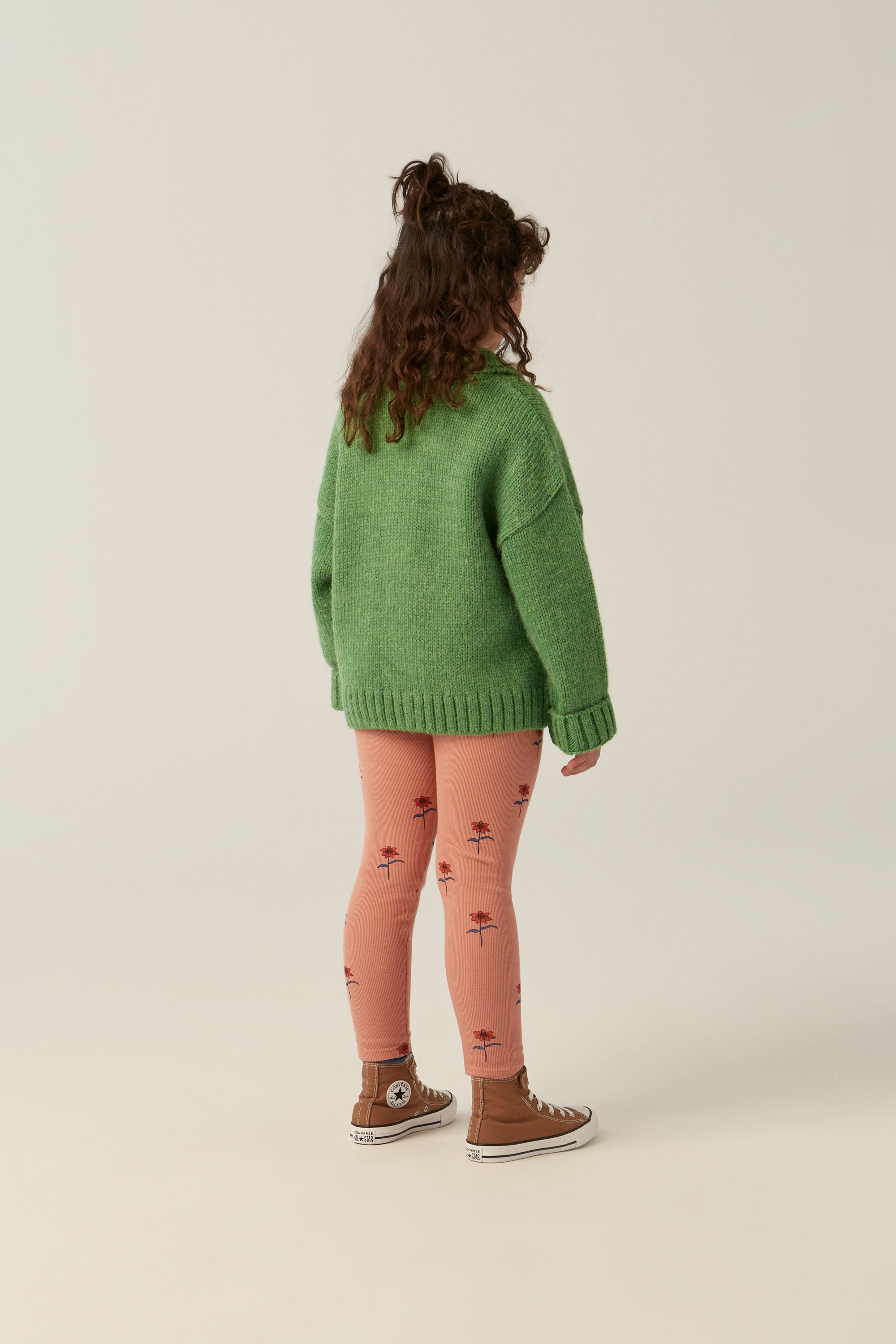 The Campamento Flowers Pink Leggings - Pink