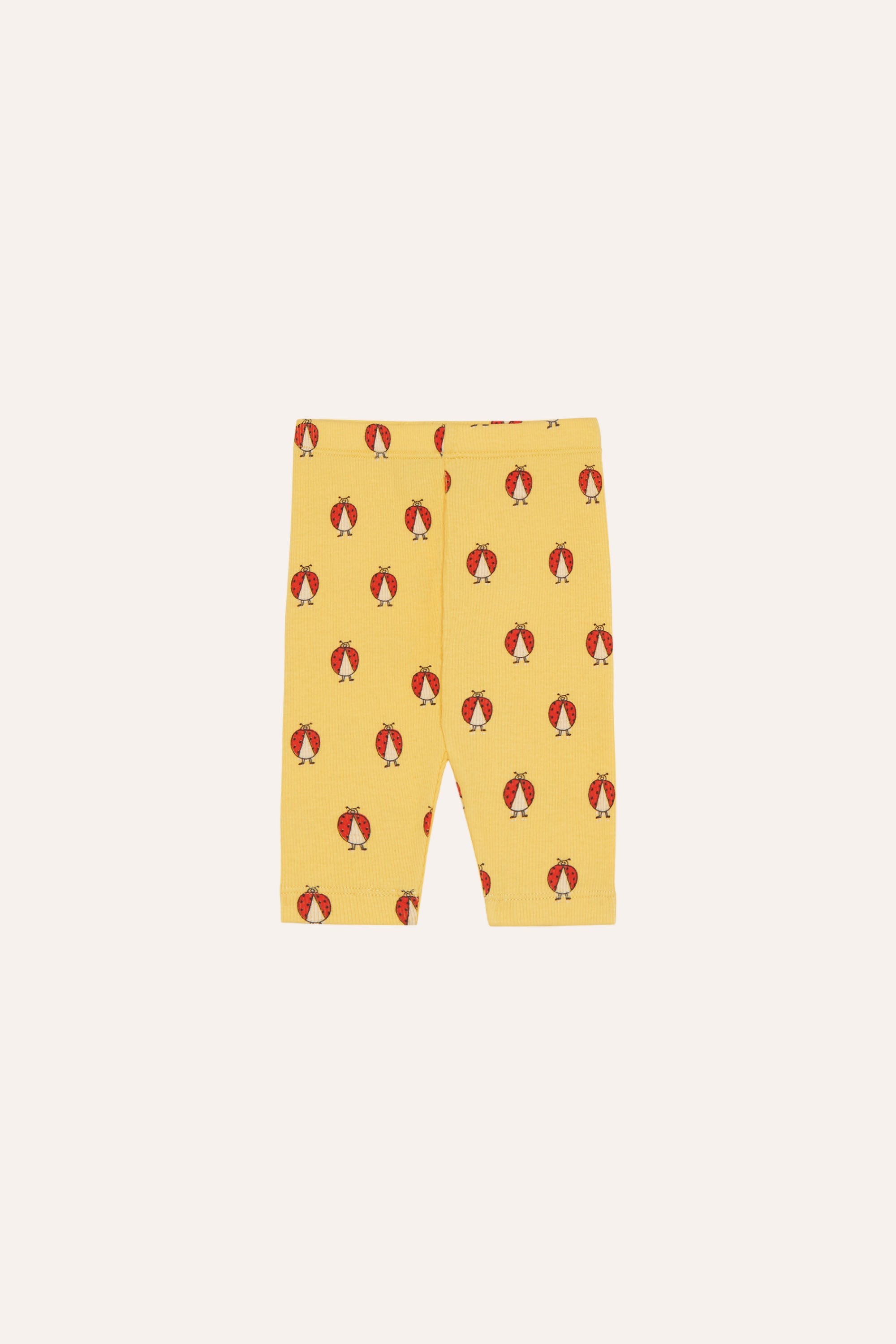 The Campamento Ladybug Allover Yellow Leggings - Yellow
