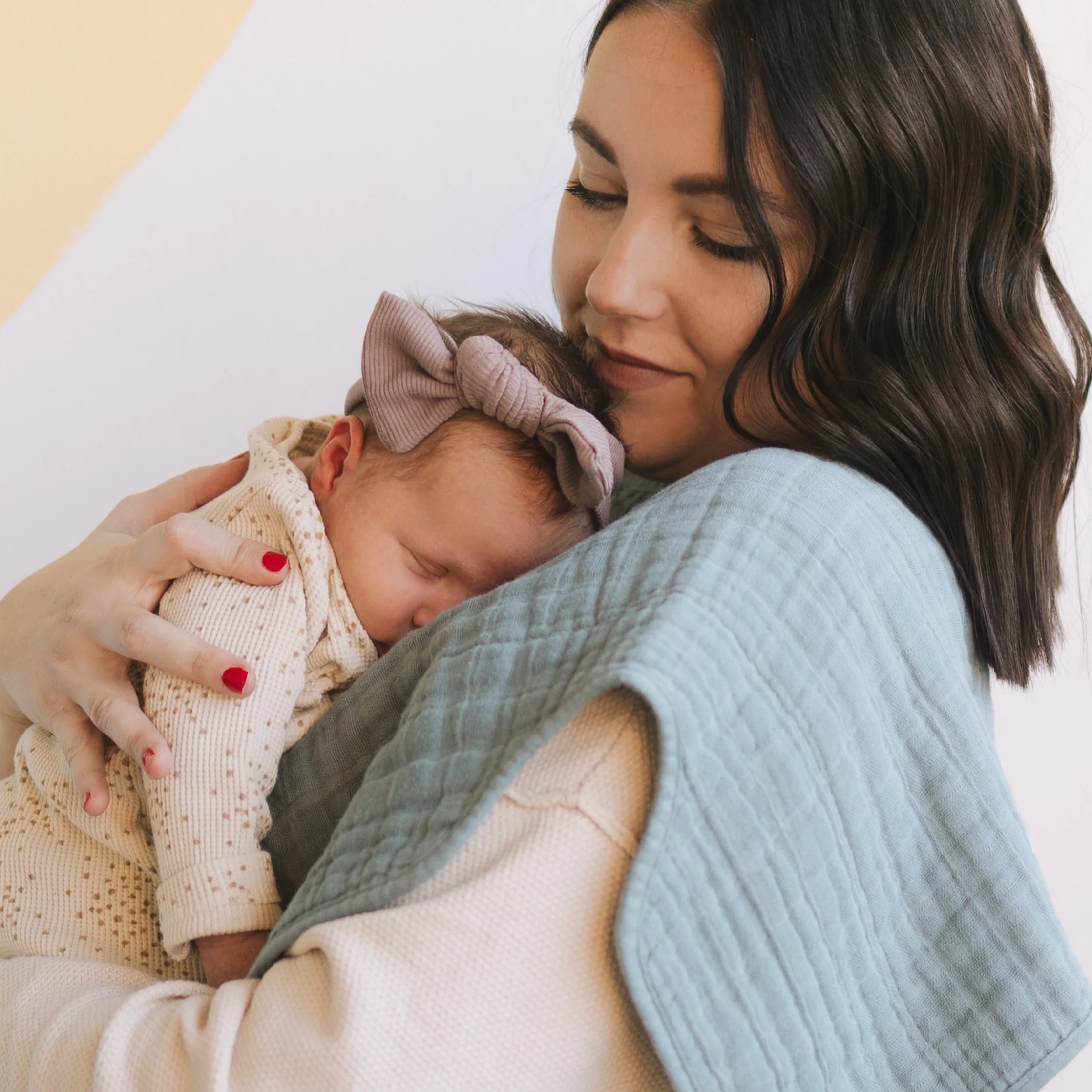 Little Unicorn Cotton Muslin Burp Cloth 2 Pack - Sea