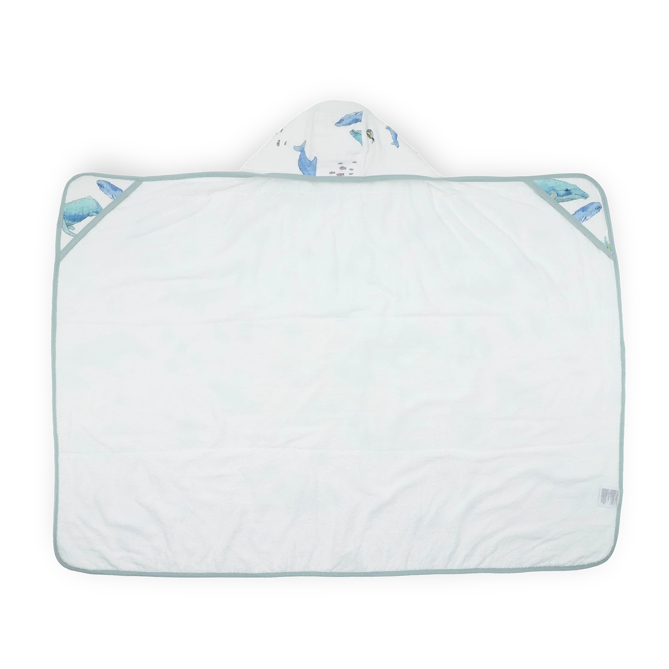 Little Unicorn Toddler Hooded Towel - Whales