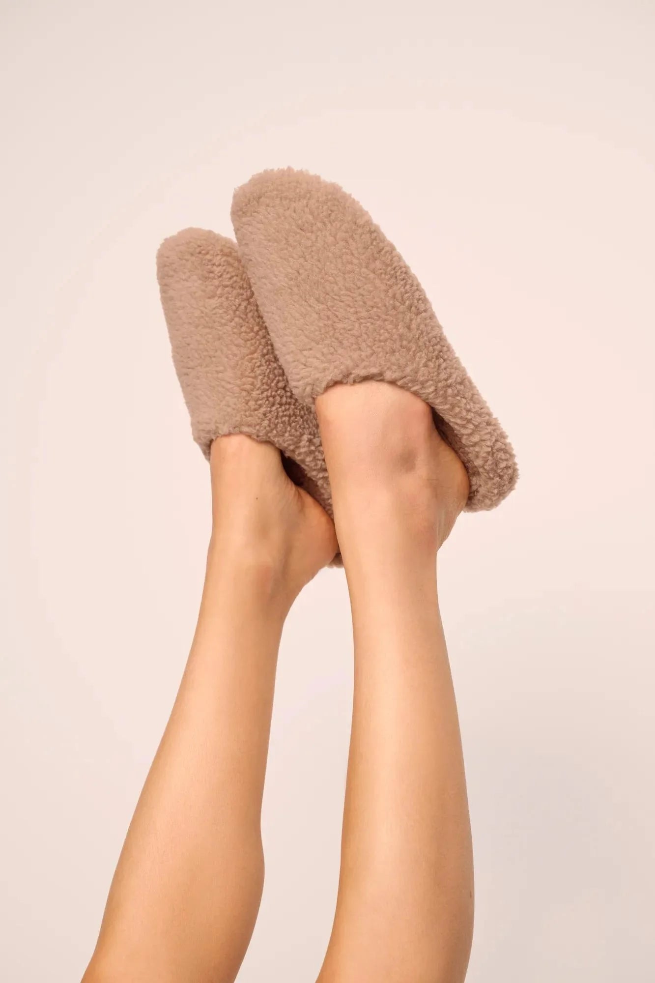 Eberjey Sherpa Slipper - Warm Taupe