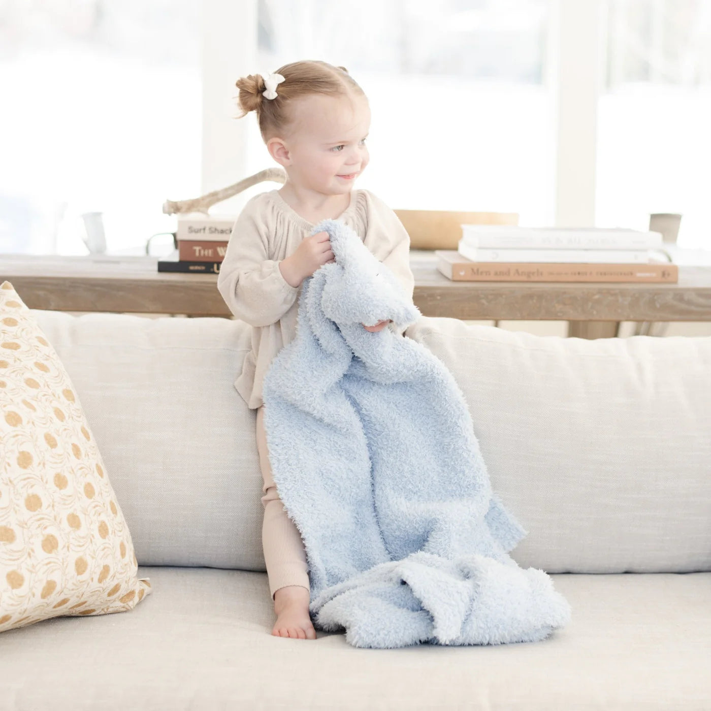 Saranoni Bamboni Receiving Blankets - Light Blue