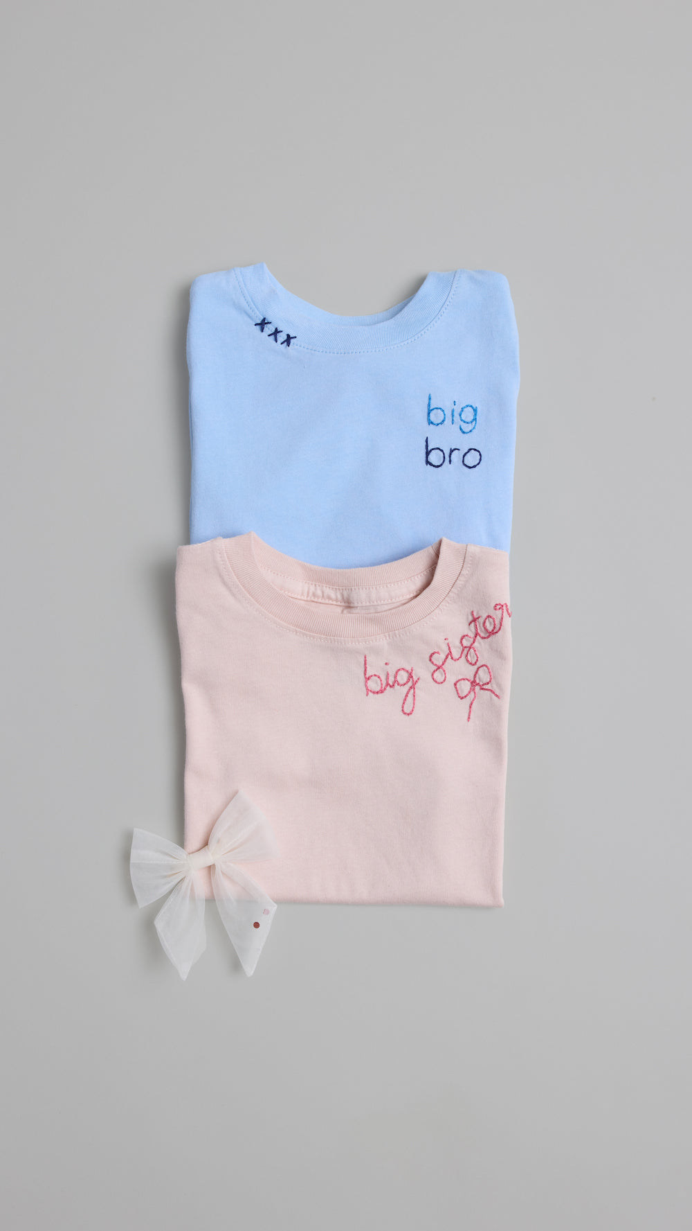 Sweet Olive Street Big Bro Tee - Light Blue