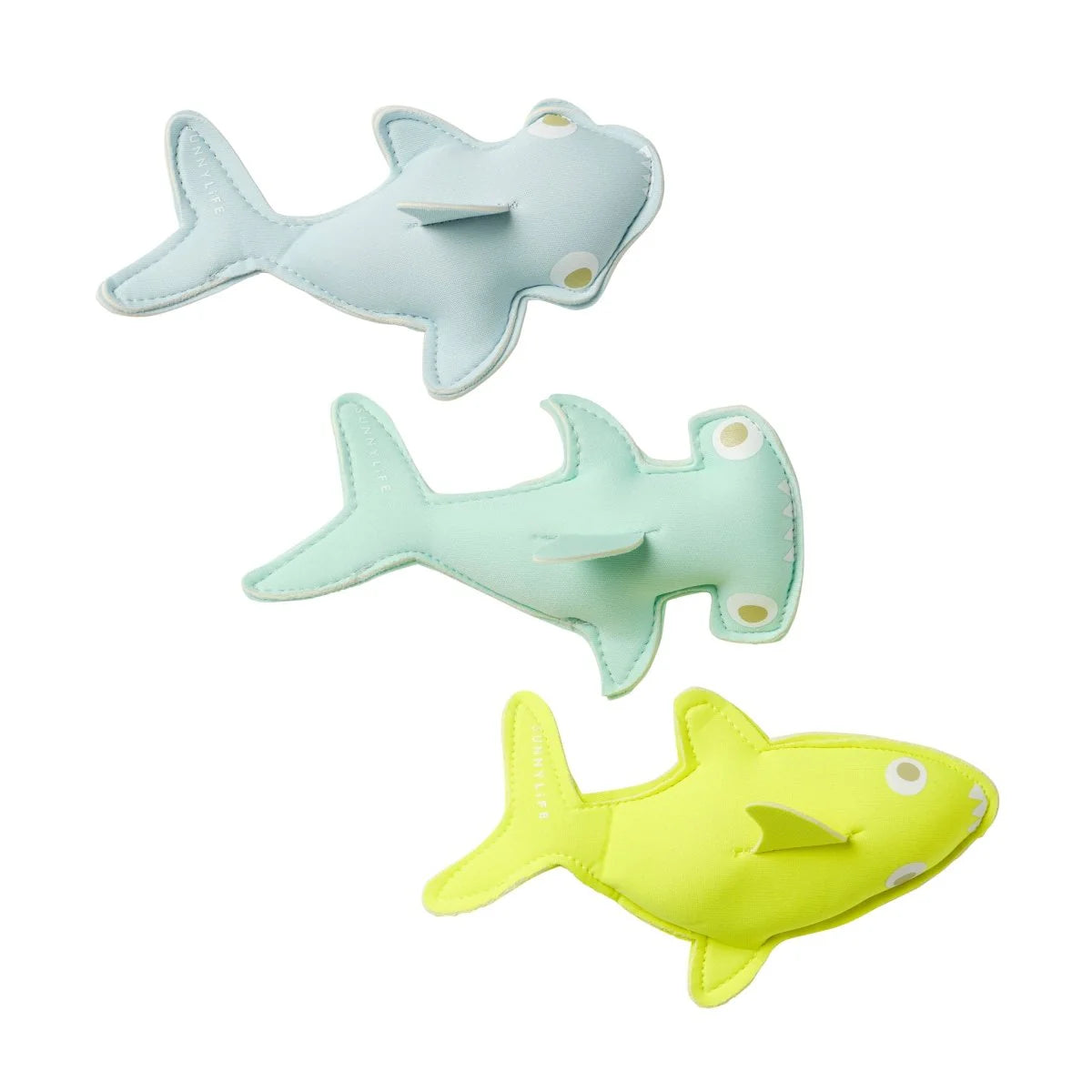 Sunny Life Dive Buddies Salty The Shark - Multi Set of 3