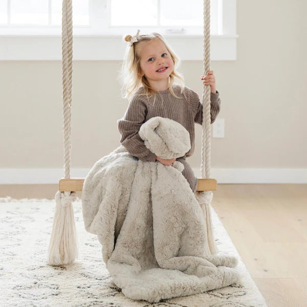 Saranoni Dream Receiving Blanket - Oat