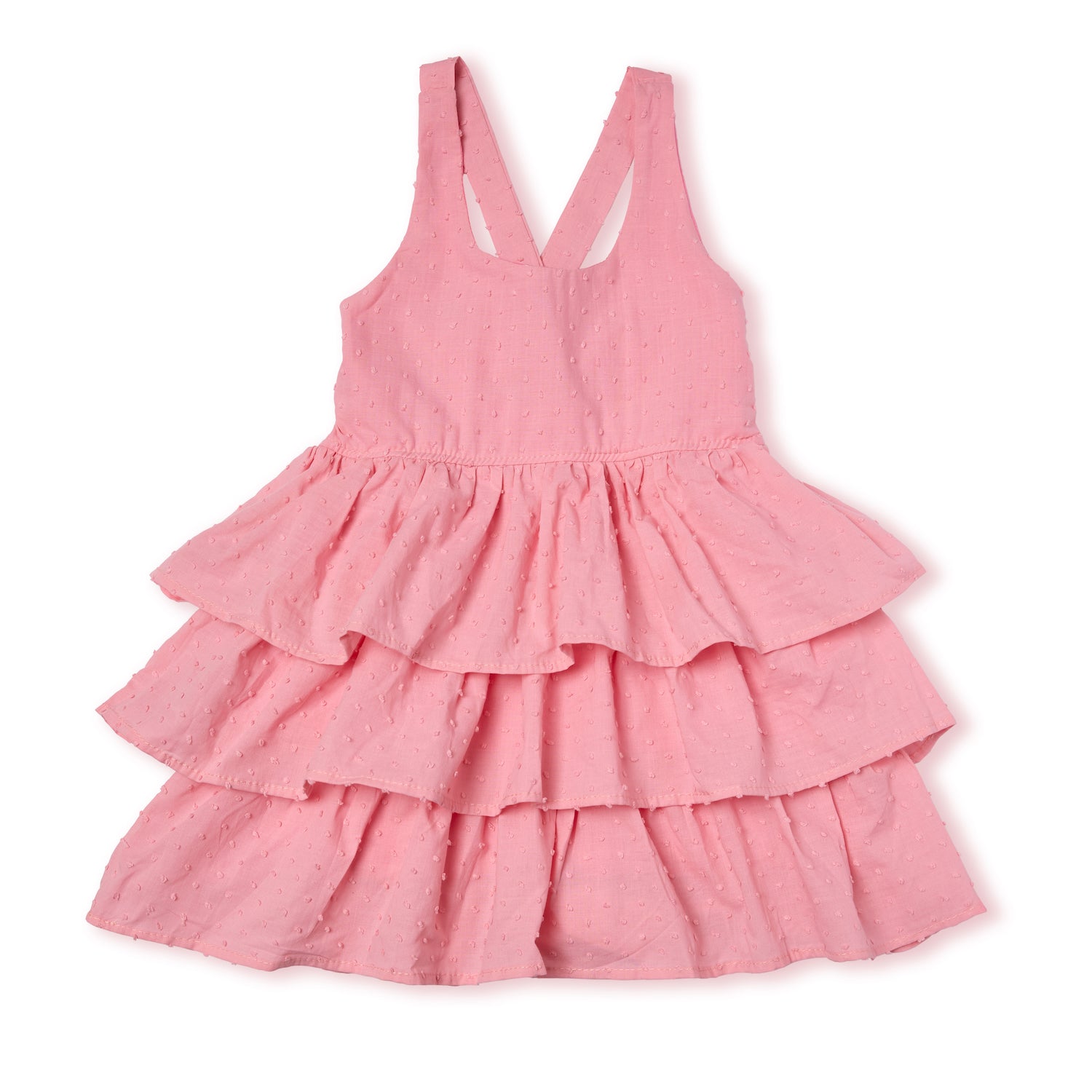 Pepita & Me Plumeti Dress - Rosado