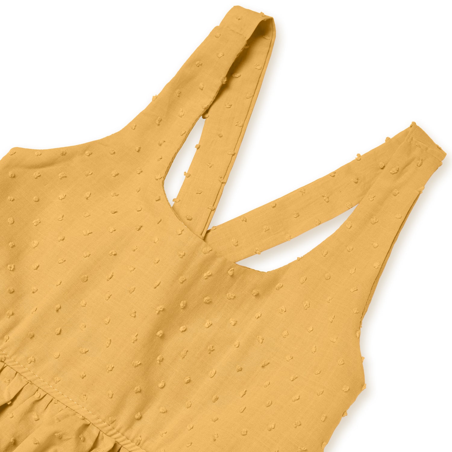 Pepita & Me Plumeti Dress - Amarillo