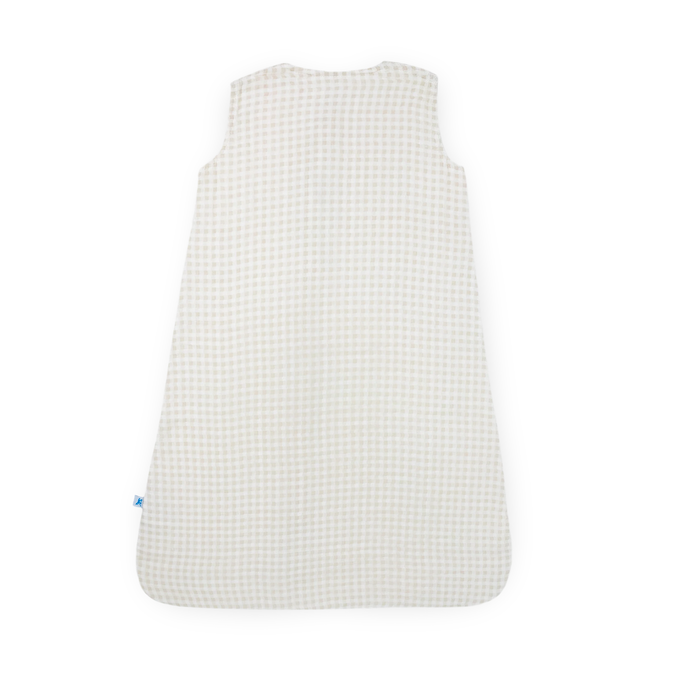 Little Unicorn Cotton Muslin Sleep Bag - Tan Gingham