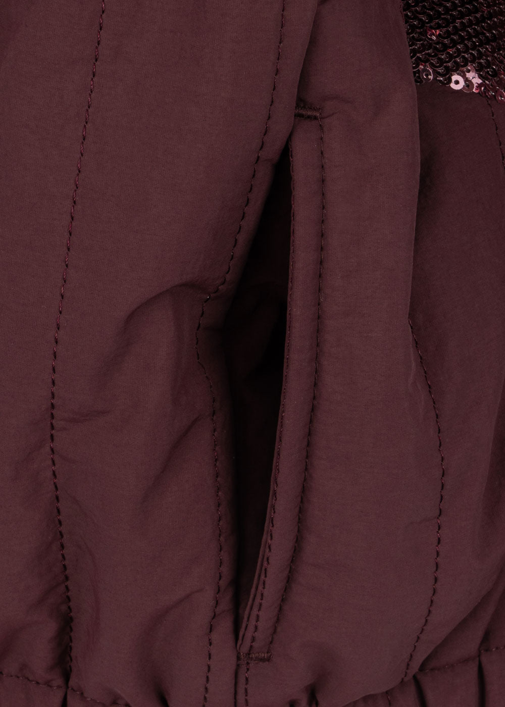 Konges Sløjd Juno Sequin Bomber Jacket - Decadent Chocolate