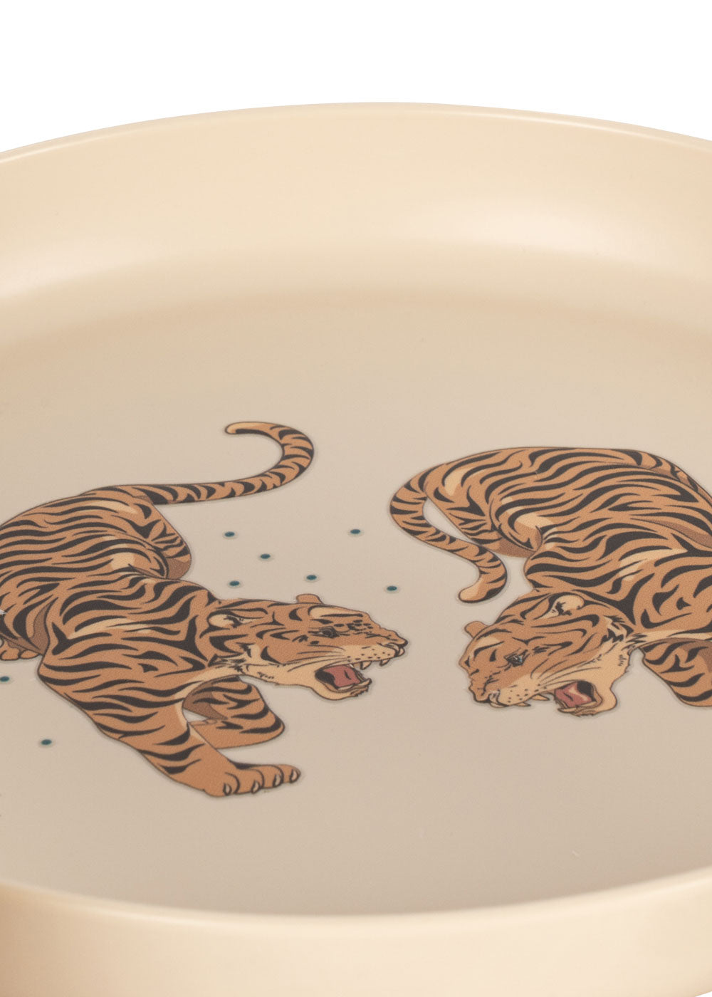 Konges Sløjd Dinner Set - Tiger Ruggito
