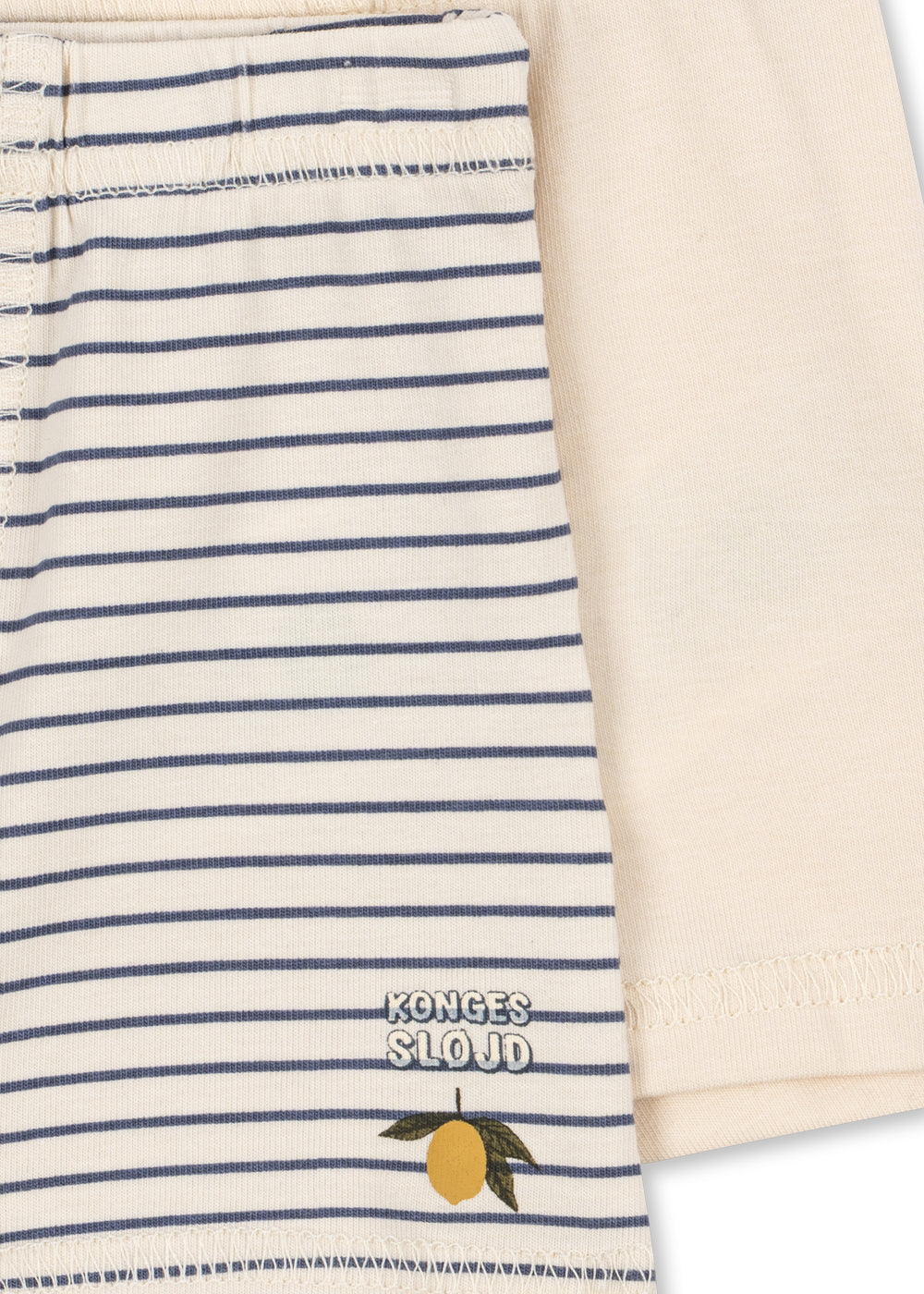Konges Sløjd Basic 2 Pack Boy Boxers Gots - Blue Stripe