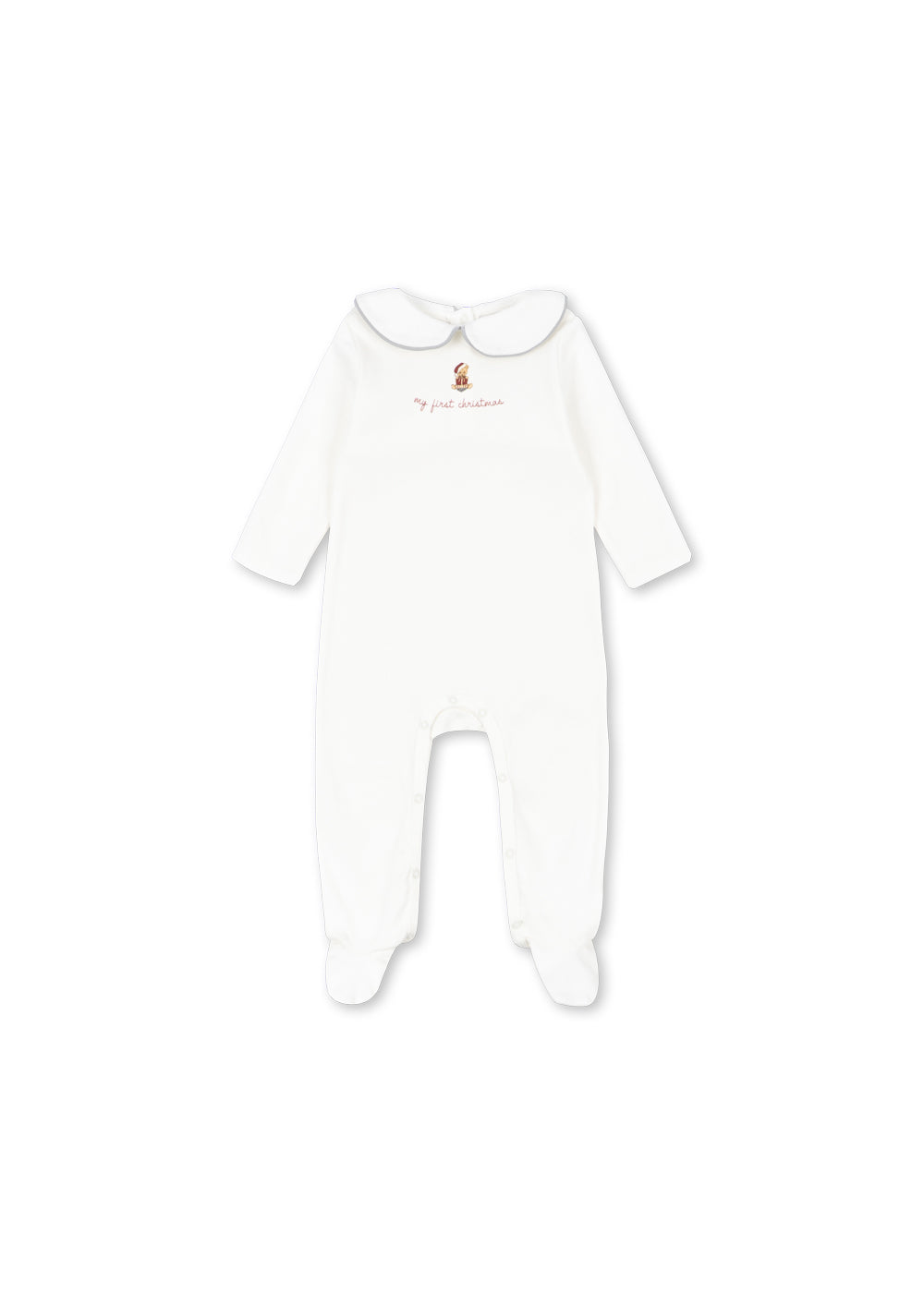 Konges Sløjd My First Christmas Onesie Gots - Optic White