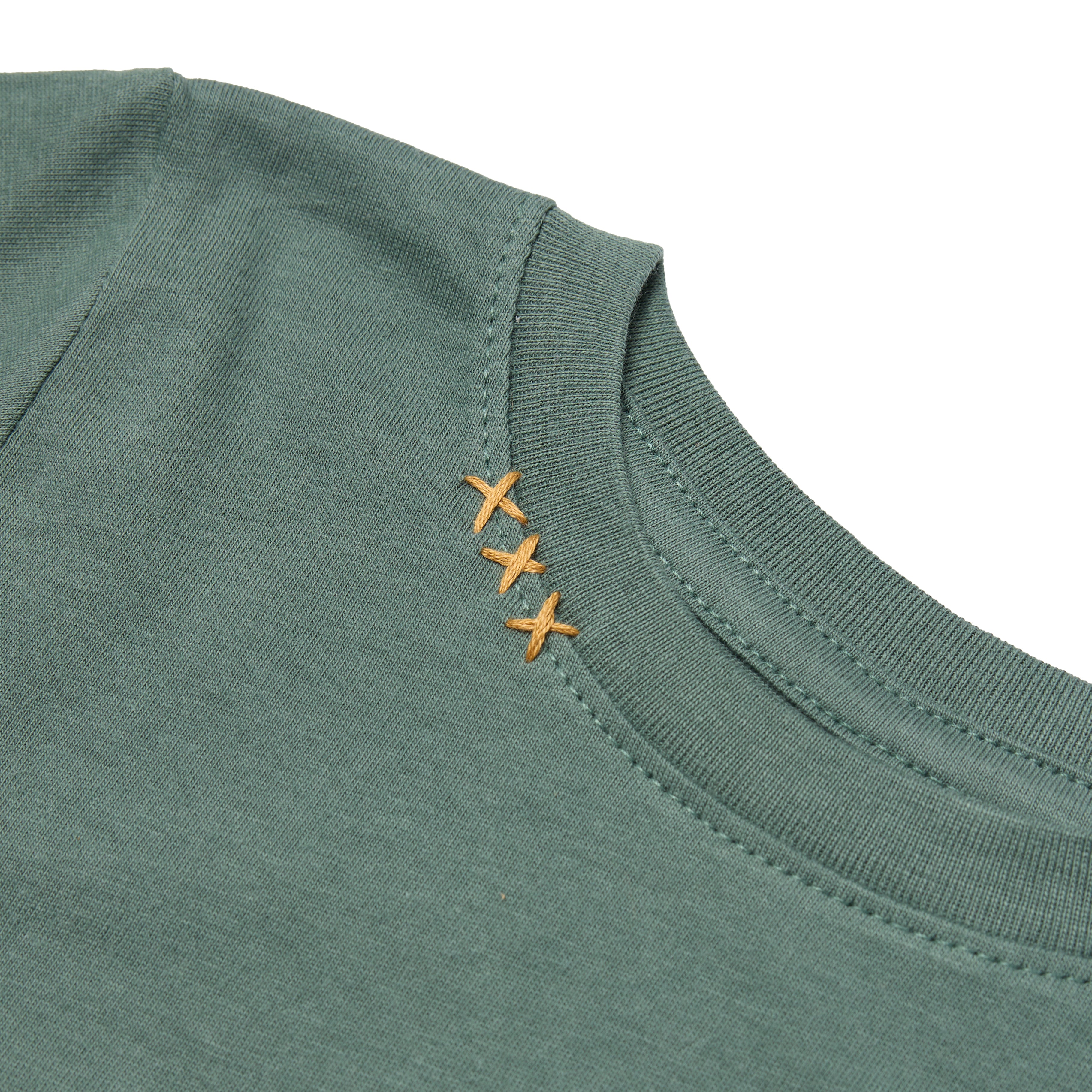 Sweet Olive Street Camping Tee - Basil Green