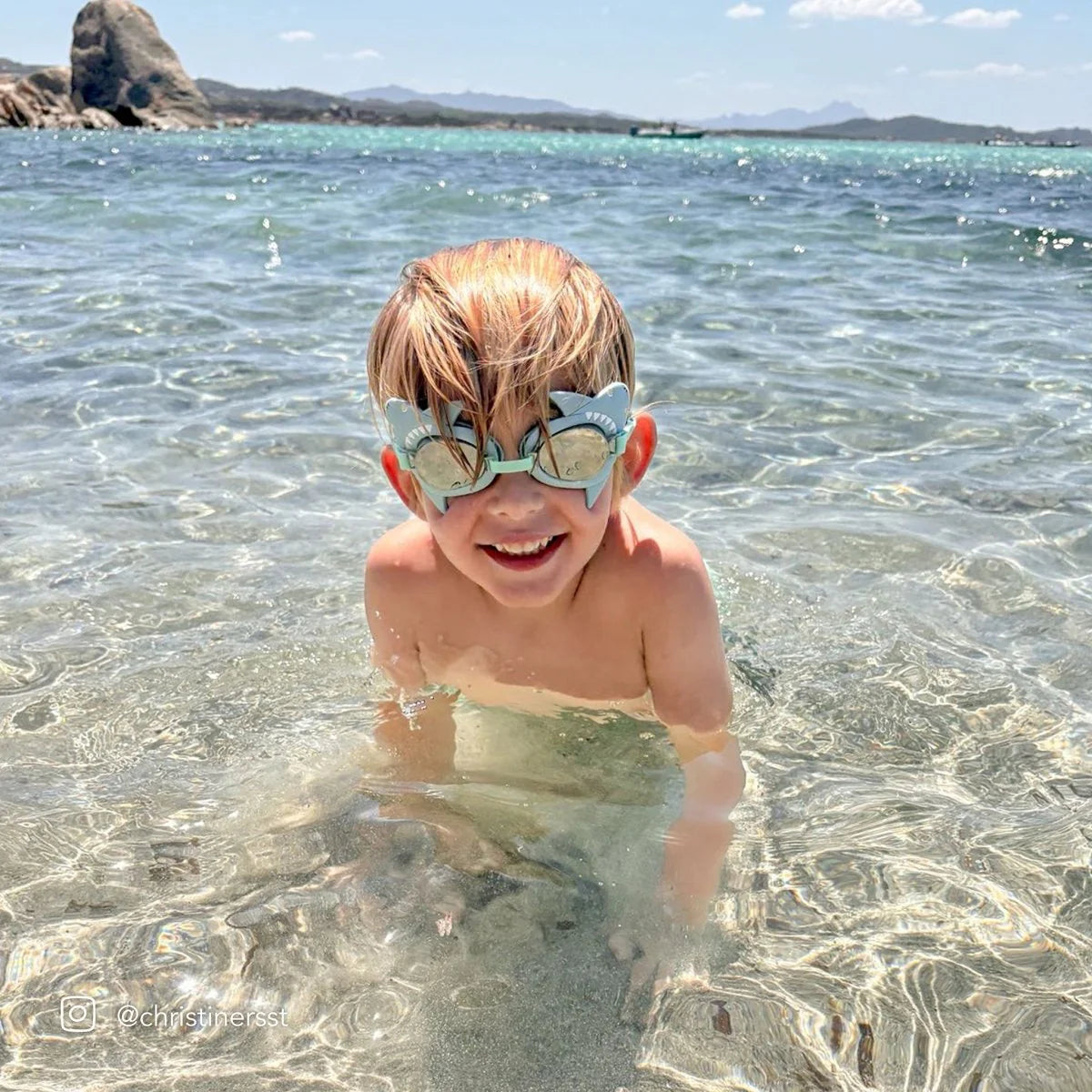 Sunny Life Mini Swim Goggles - Salty The Shark