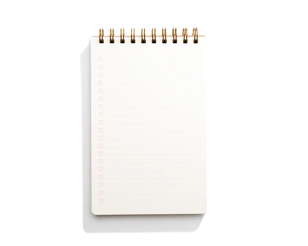 Shorthand  Press Task Pad Notebook - Pool
