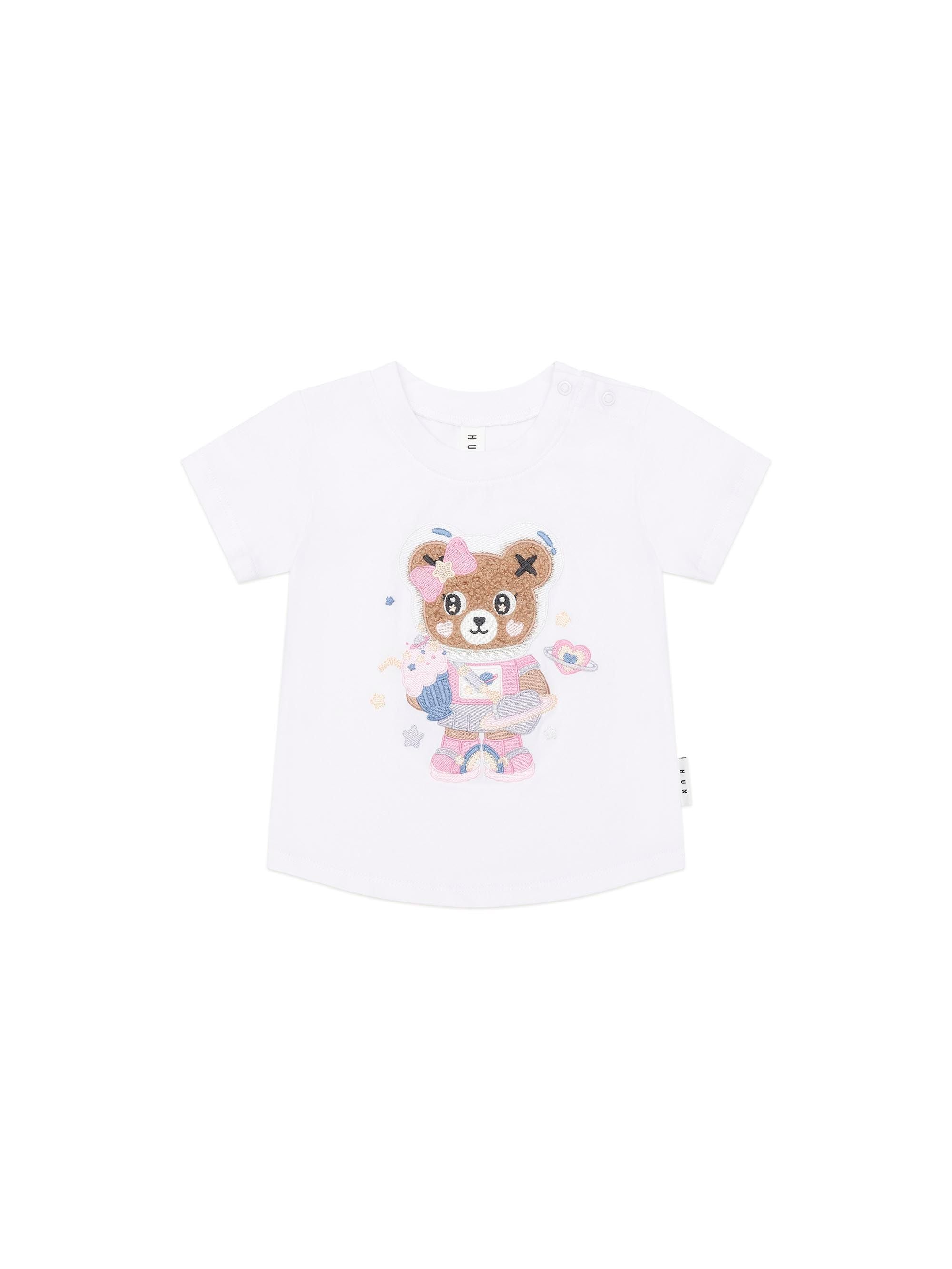 Huxbaby Cosmic Milkshake Astro Hux T-shirt - White