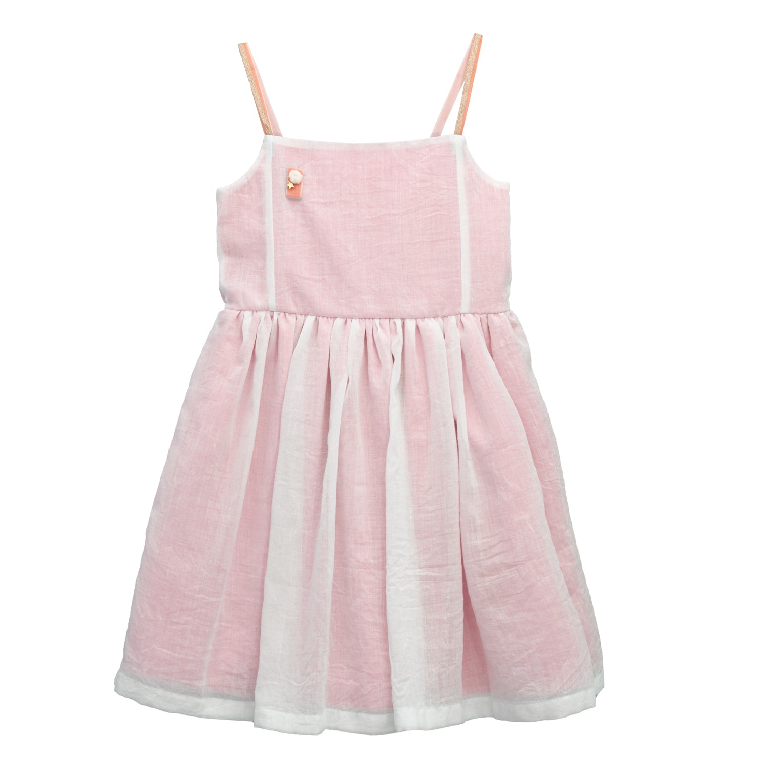 Cosmosophie Olympia Dress - Coral