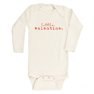 Tenth & Pine Long Sleeve Bodysuit - Little Valentine/Red