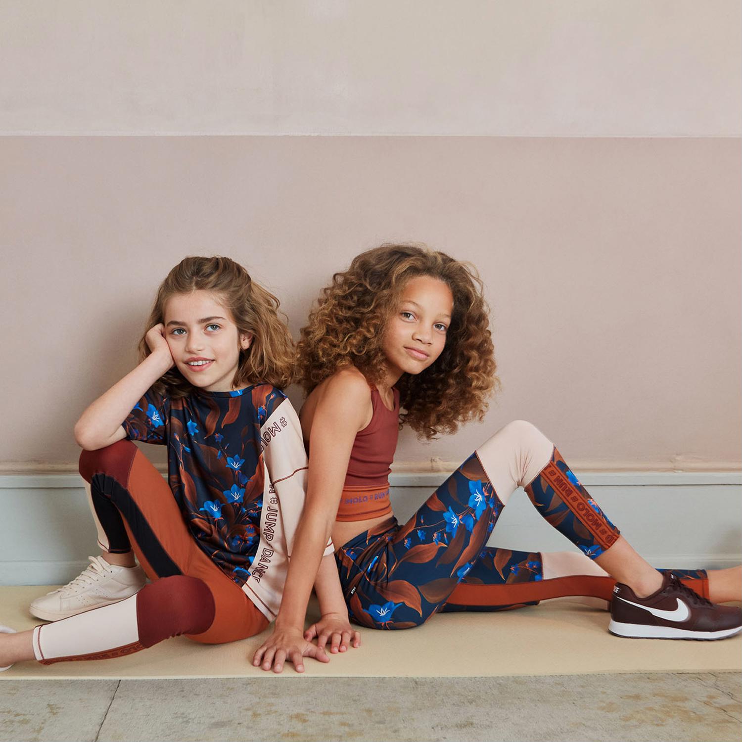 Molo Olympia Leggings - Block Autumn