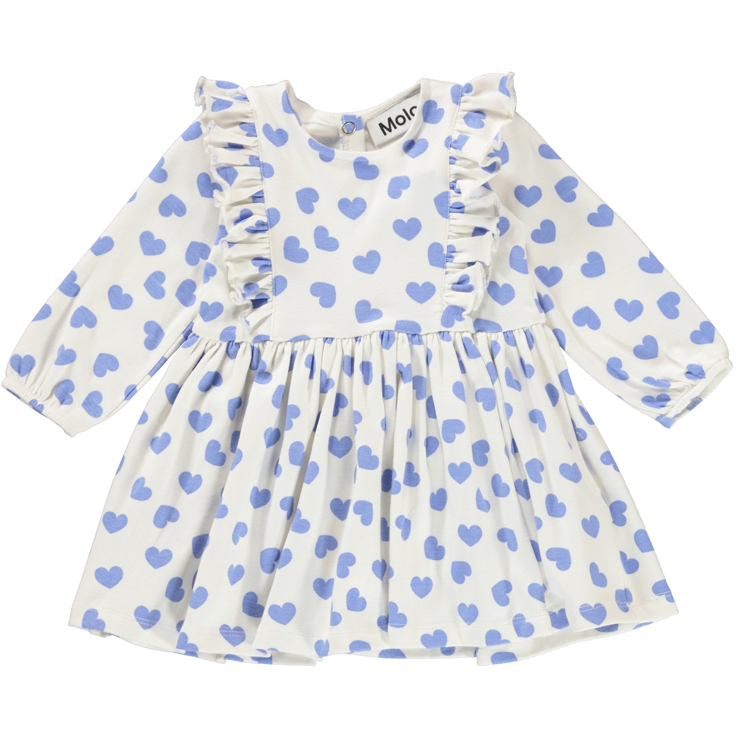 Molo Chocho Dress - Blue Hearts