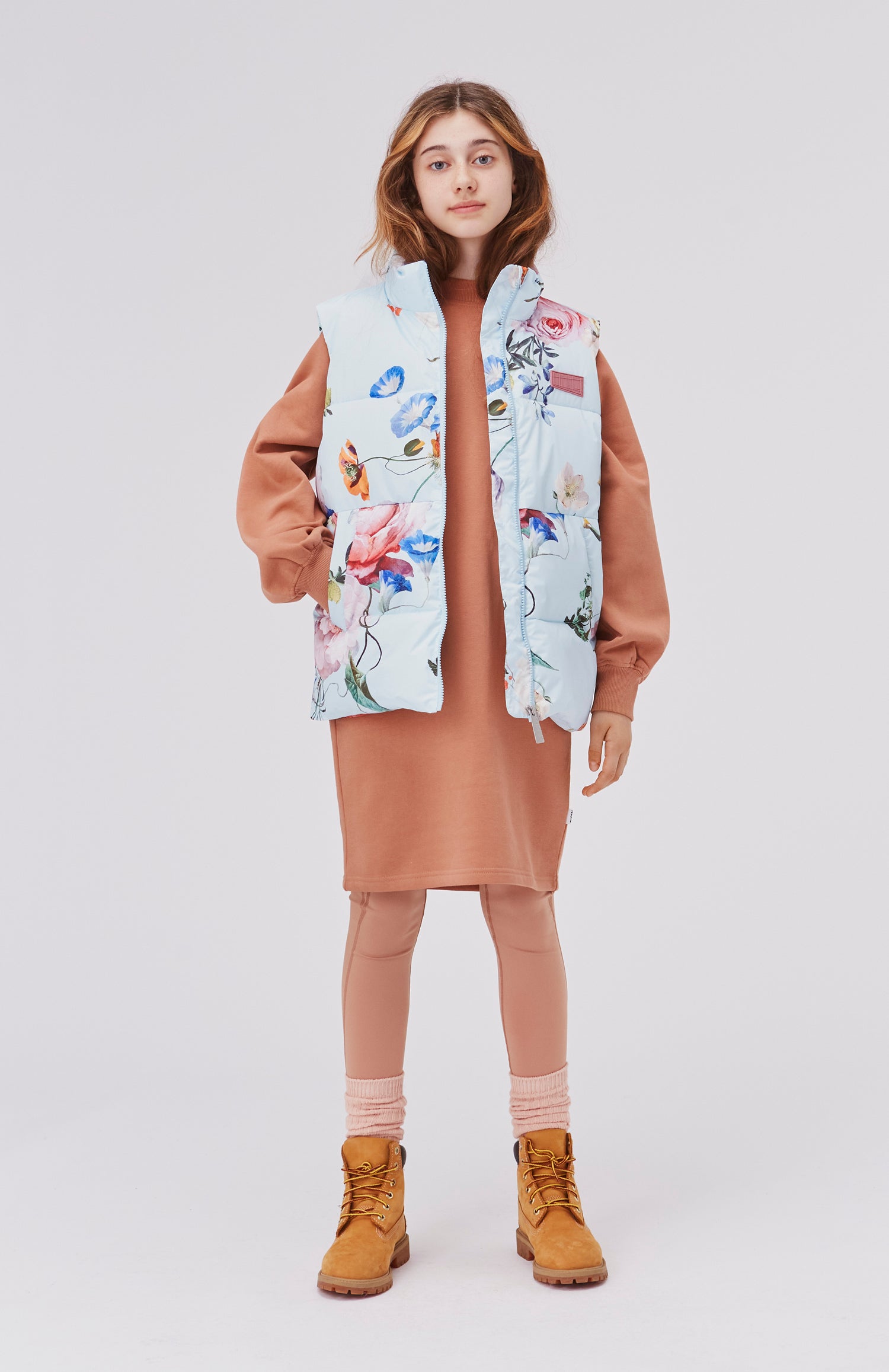 Molo Heike Puffer Vest - Botanic