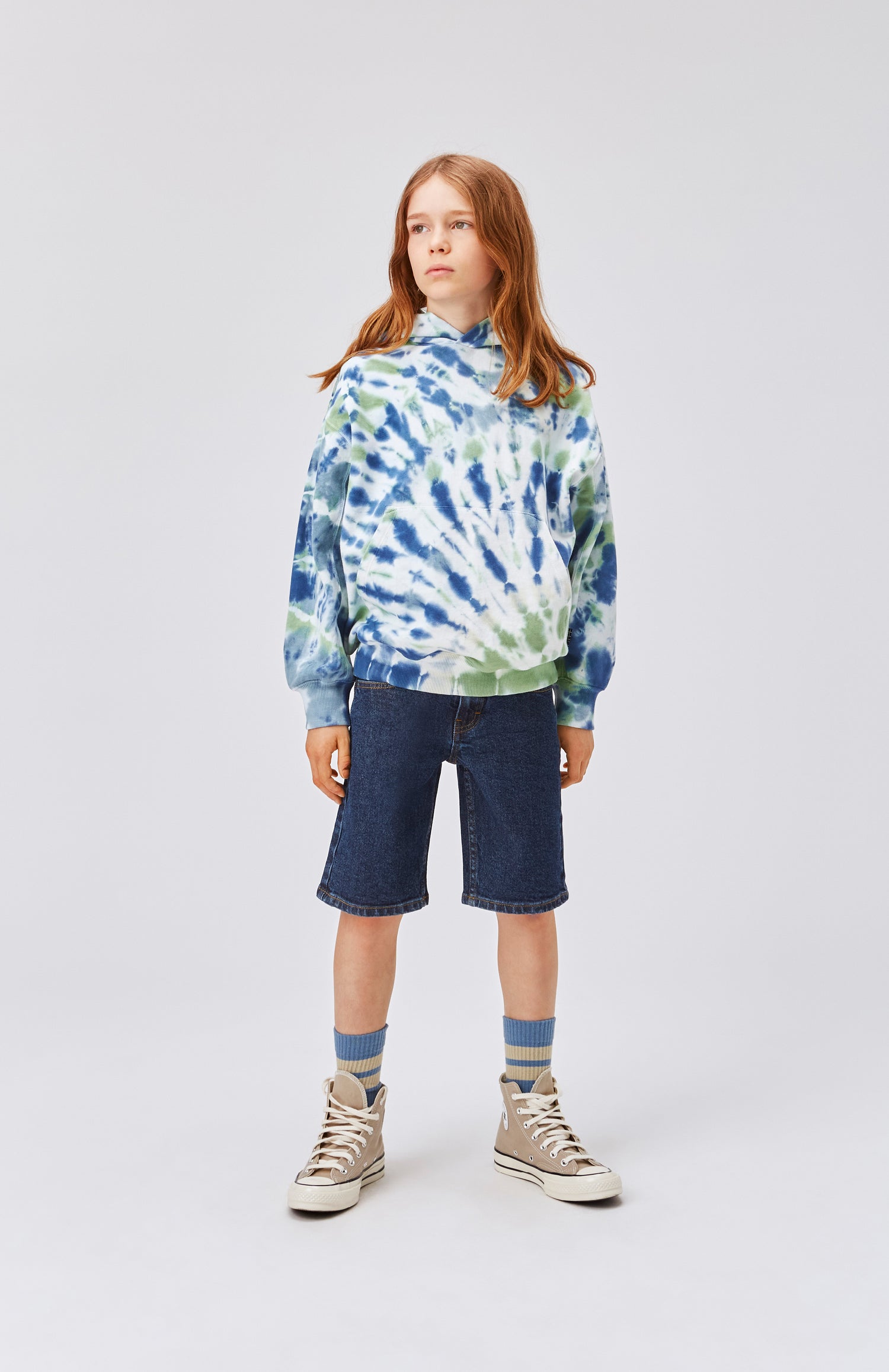 Molo Maxx Hoodie - Blue Green Dye