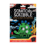 Ooly Mini Scratch and Scribble Art Kit - Dino Days