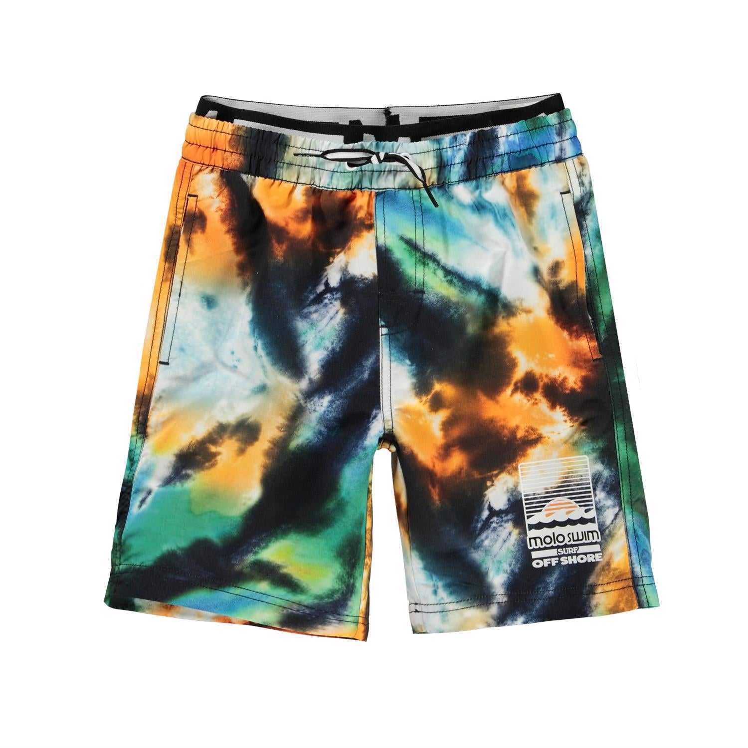 Molo Neal Boardies - Tie-Dye Swim